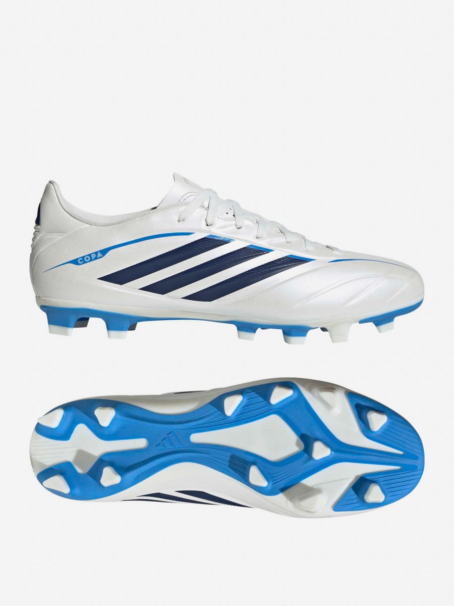 White Copa Pure IV League Firm Ground Football Boots