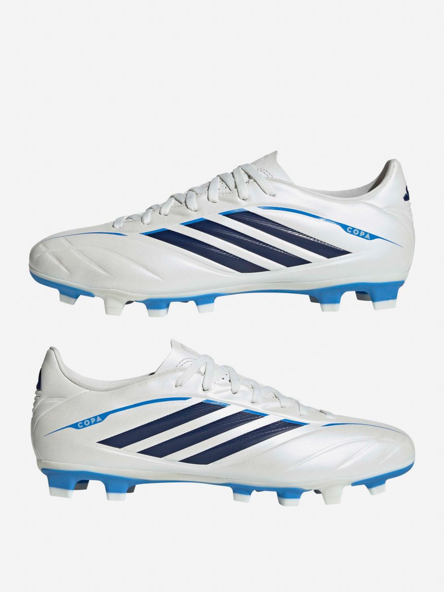 White Copa Pure IV League Firm Ground Football Boots