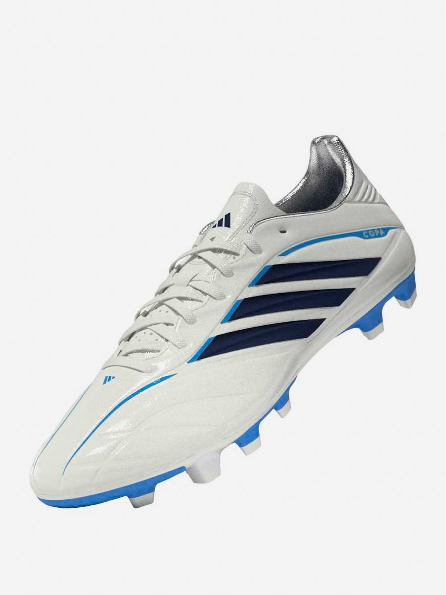 White Copa Pure IV League Firm Ground Football Boots