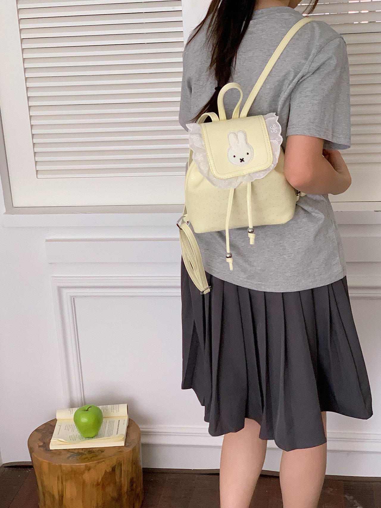 Yellow Bunny Mini Backpack 