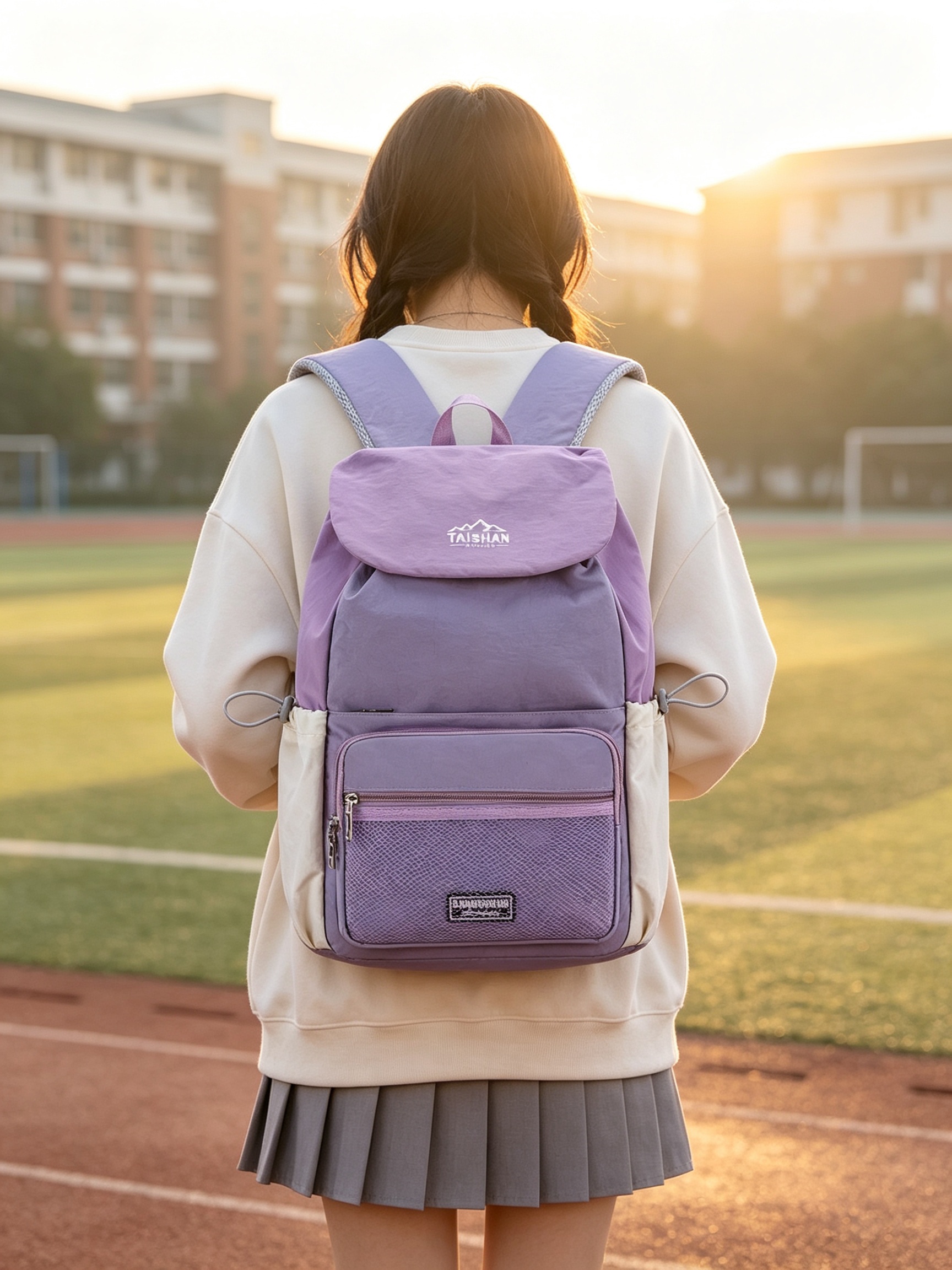 White Plain Backpack