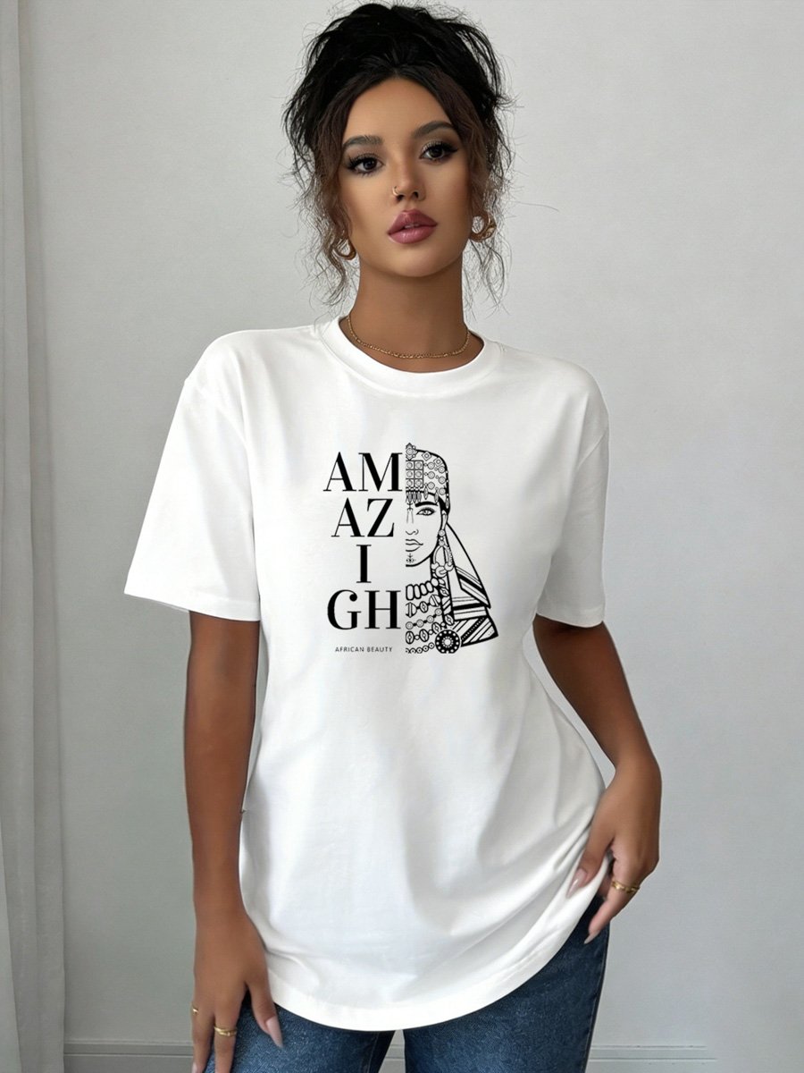 African Beauty Graphic T-Shirt