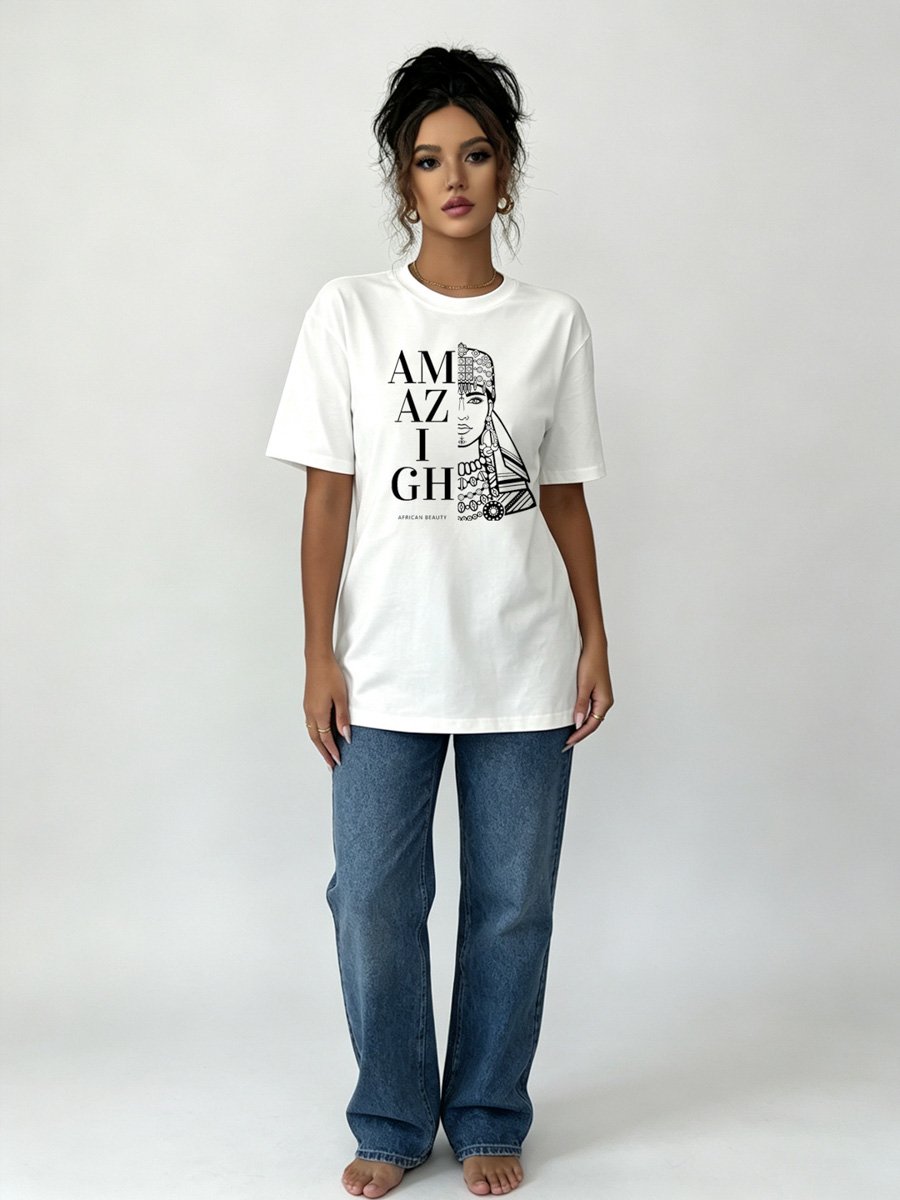 African Beauty Graphic T-Shirt