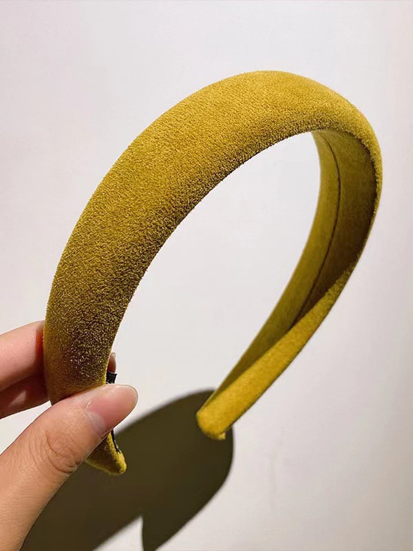 Suede Look Padded Headband