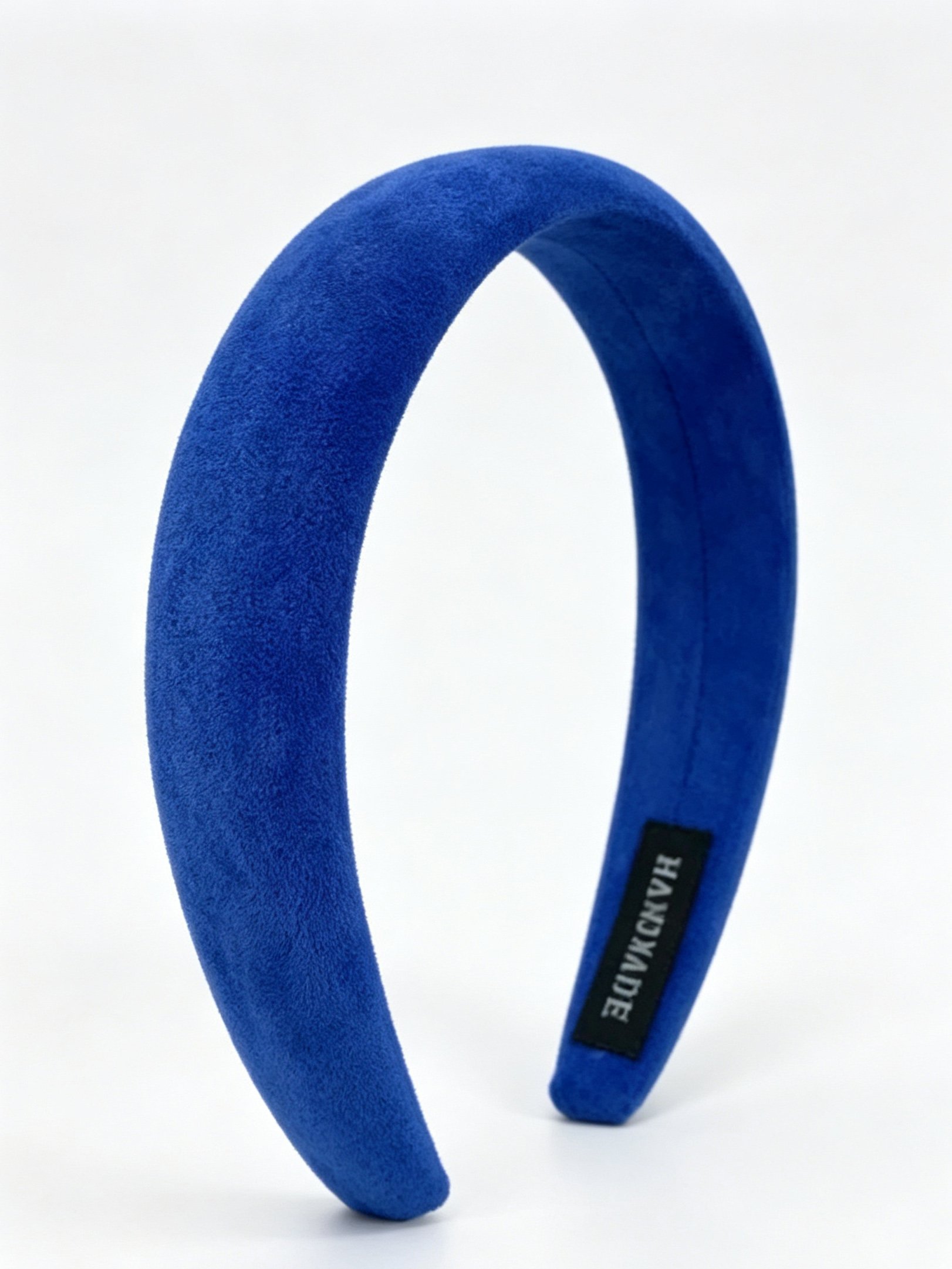 Blue Suede Look Headband