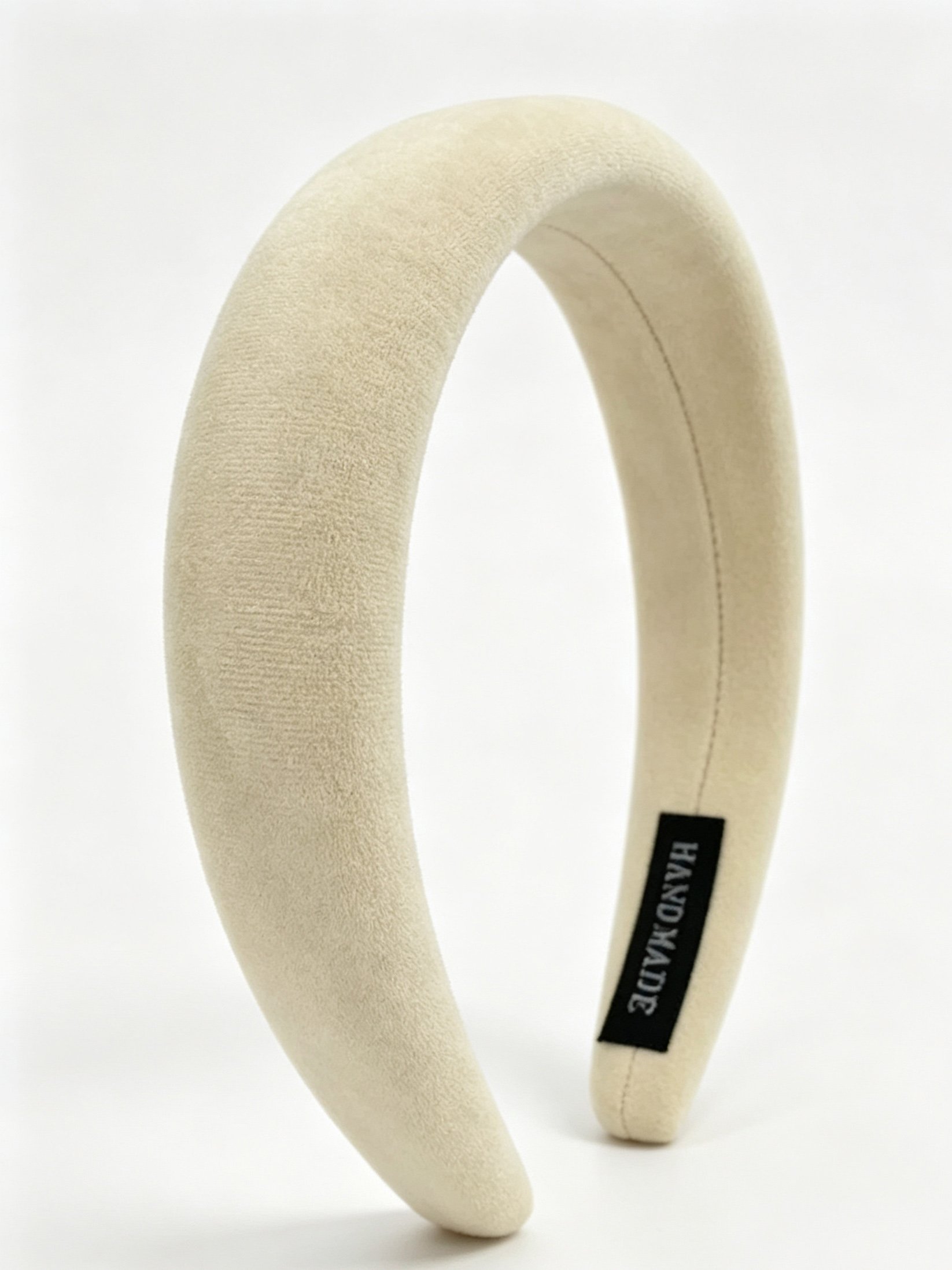 Beige Padded Headband
