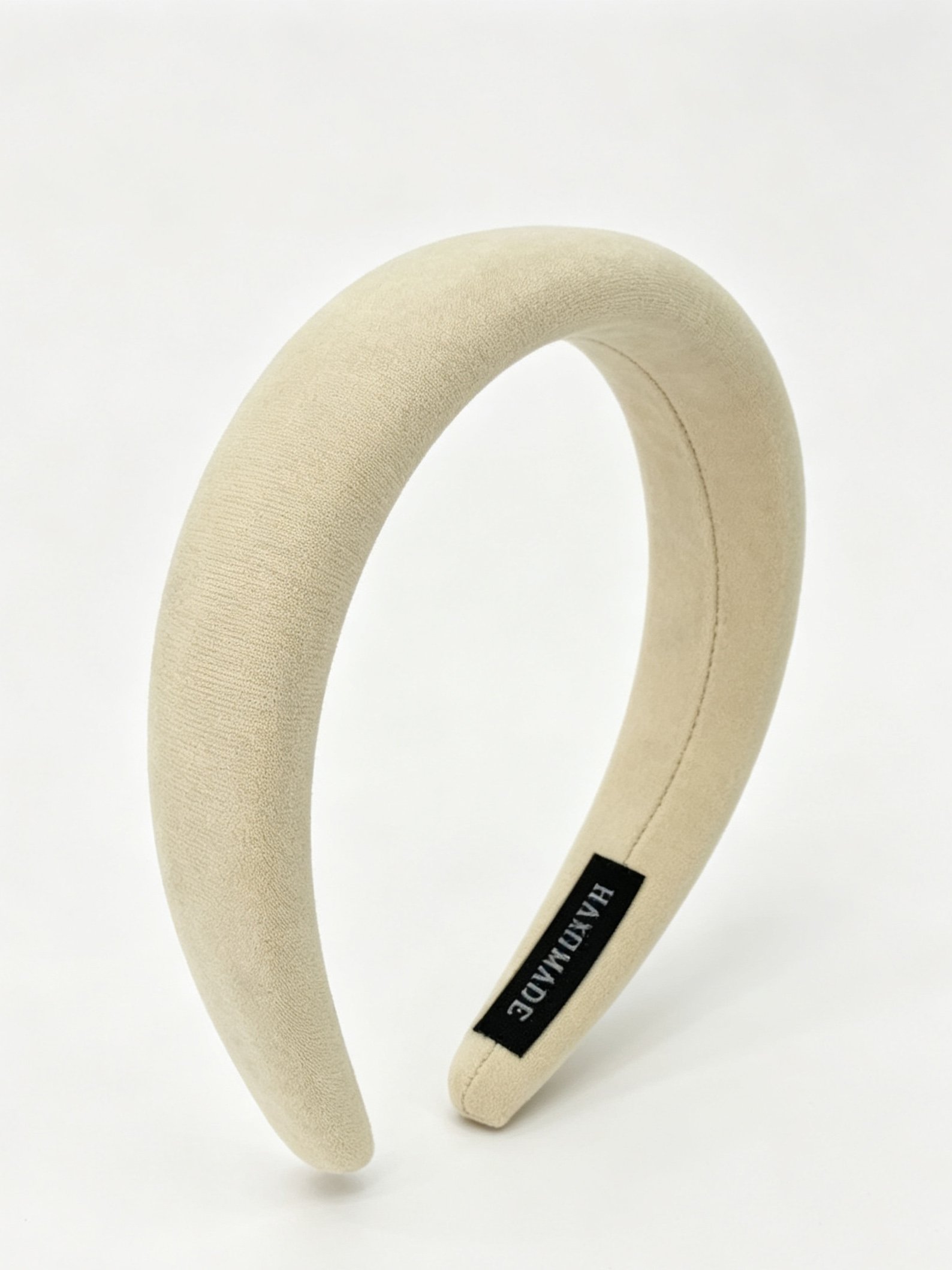 Beige Padded Headband