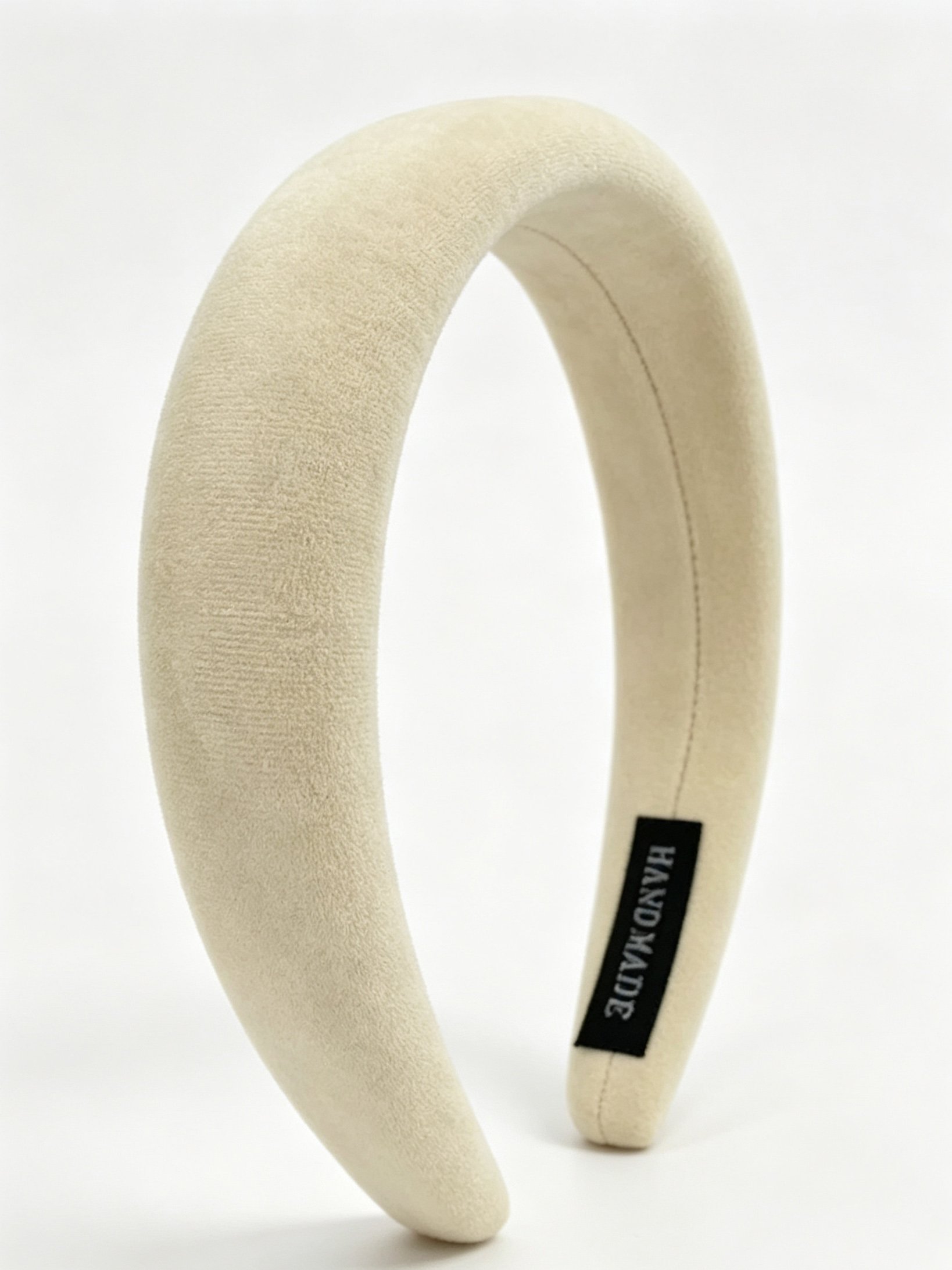 Beige Padded Headband