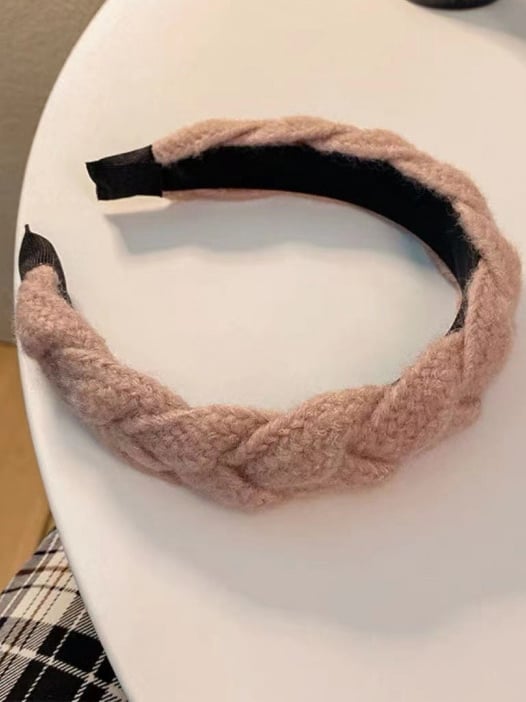 Knitted Braided Headband
