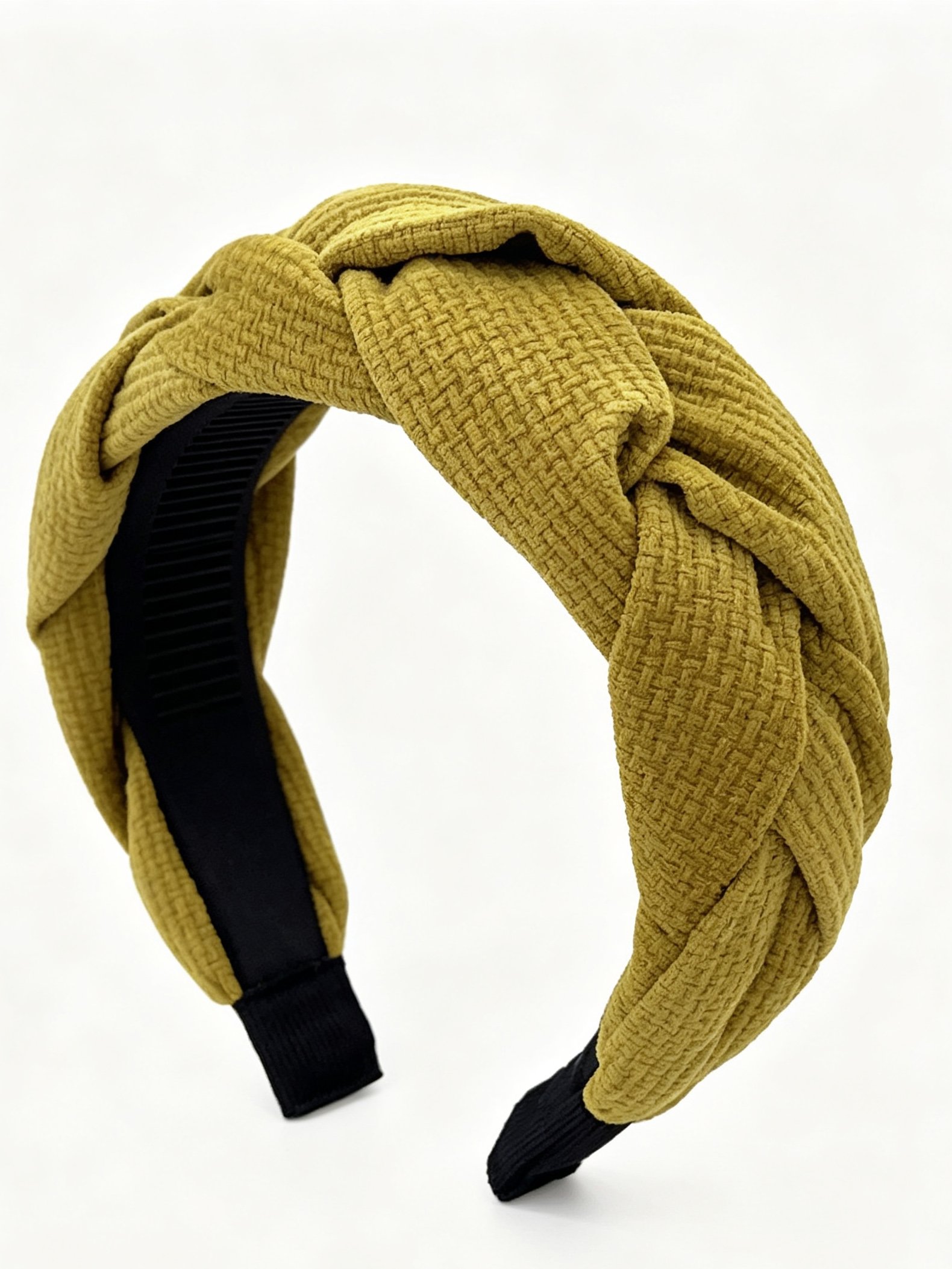 Green Woven Knot Headband