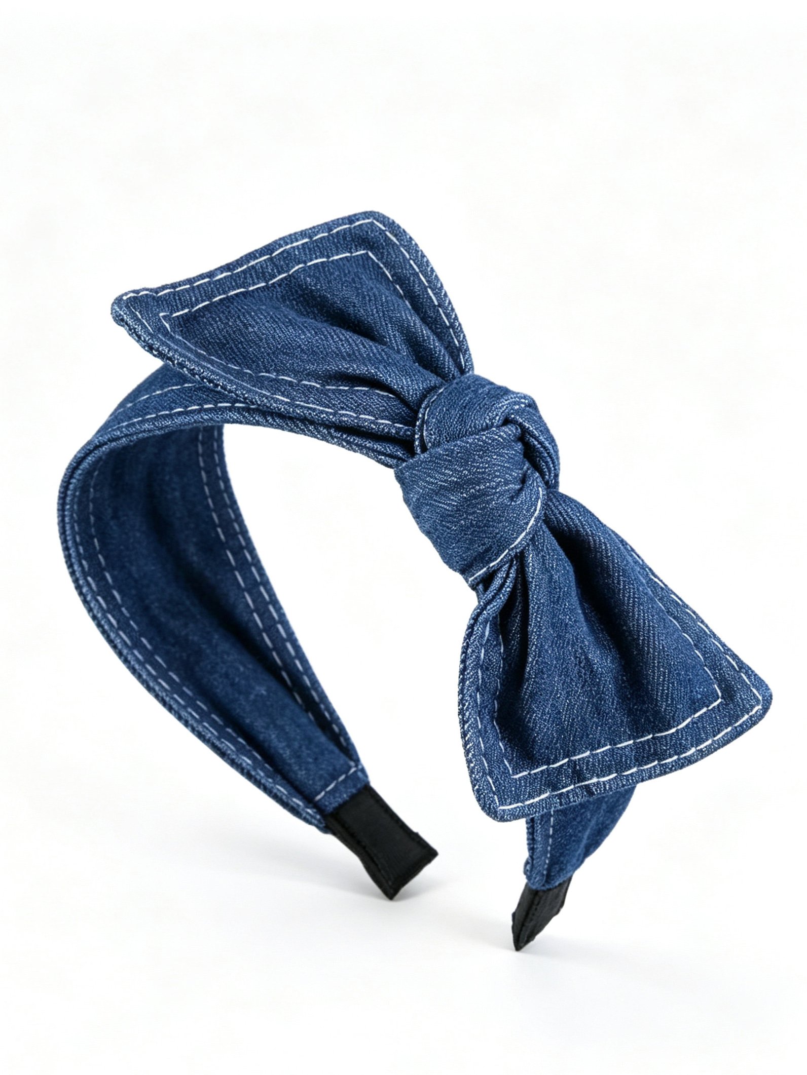 Denim Knot Headband 