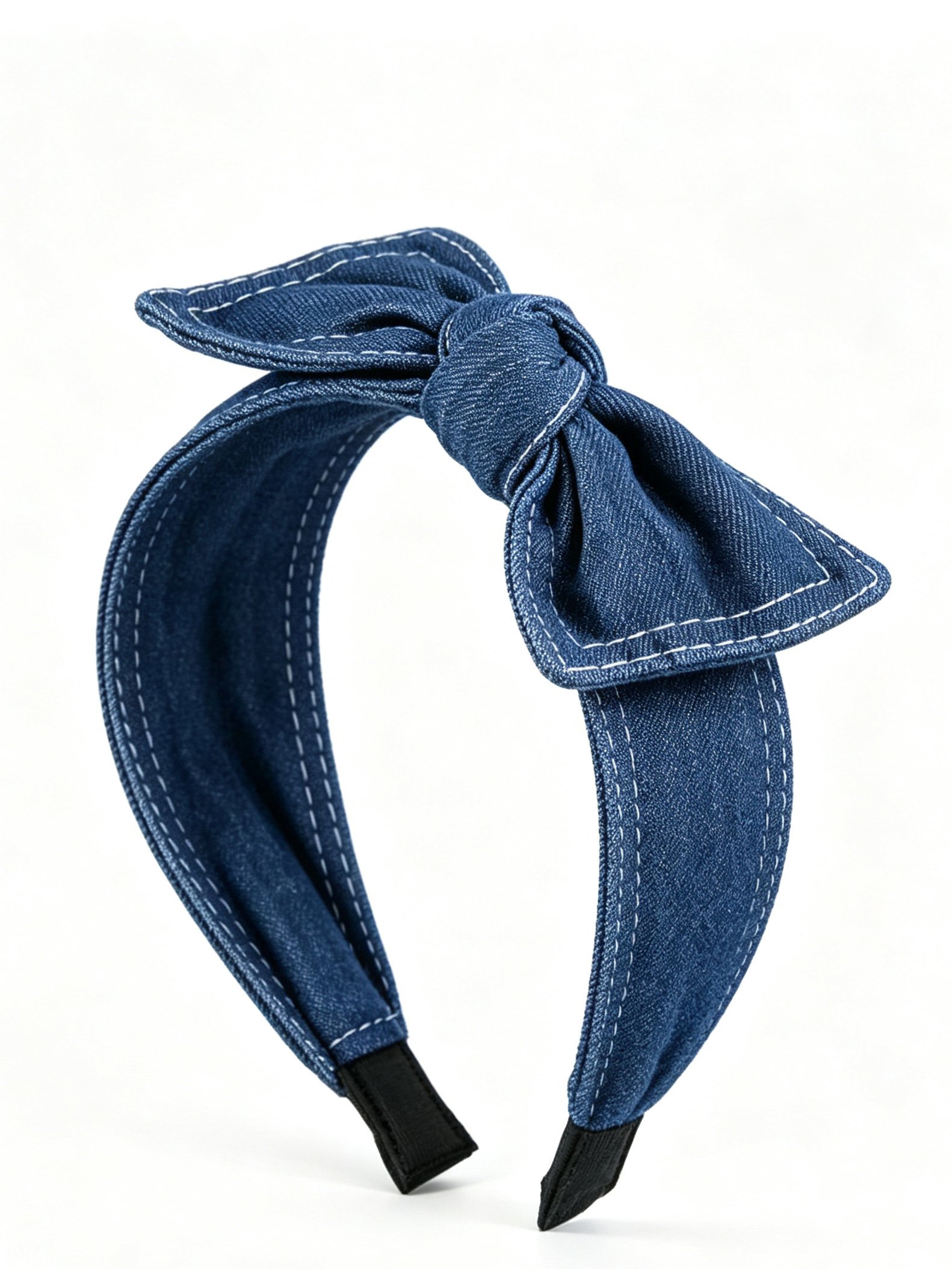 Denim Knot Headband 