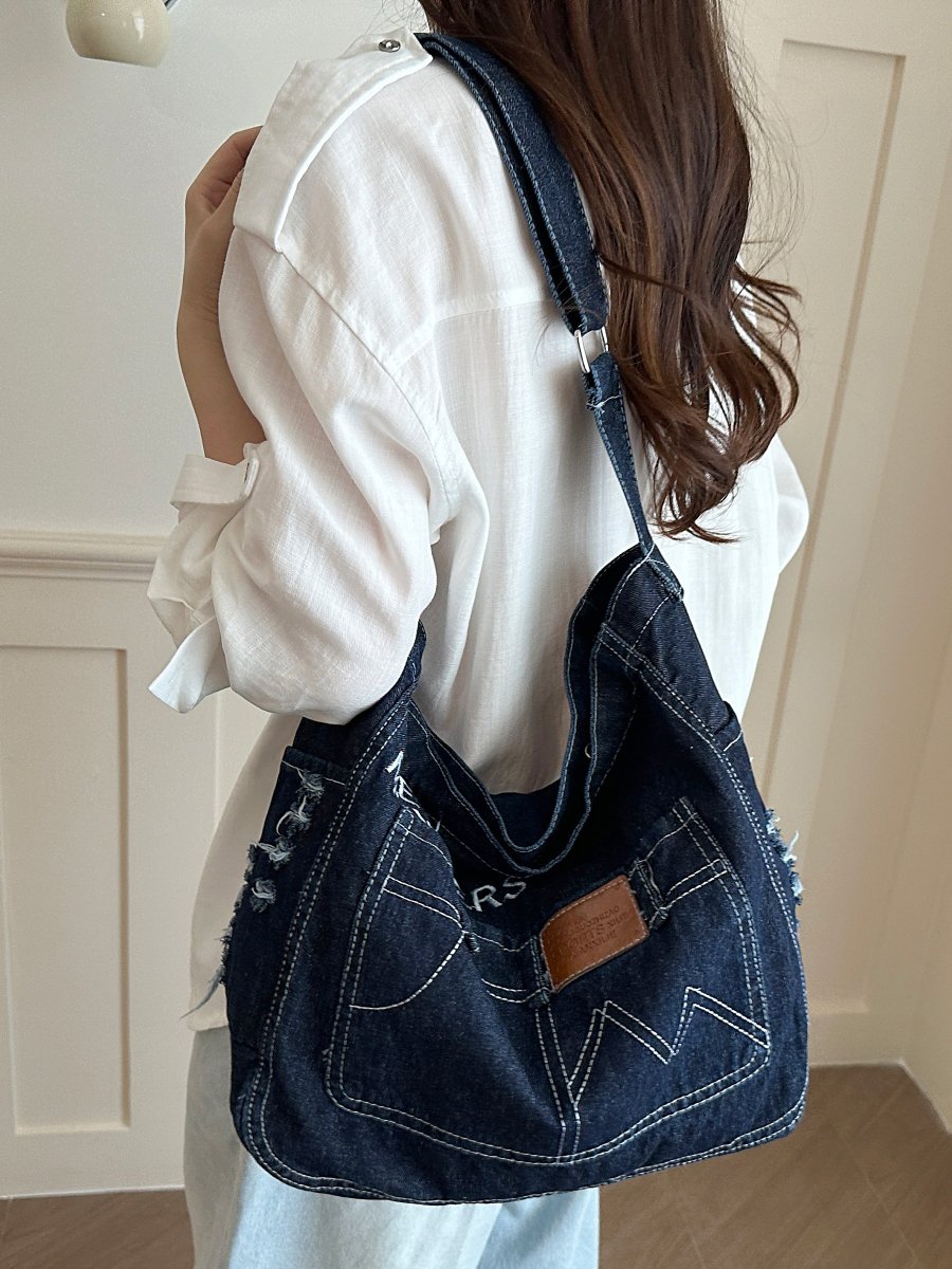 Denim Shoulder Bag