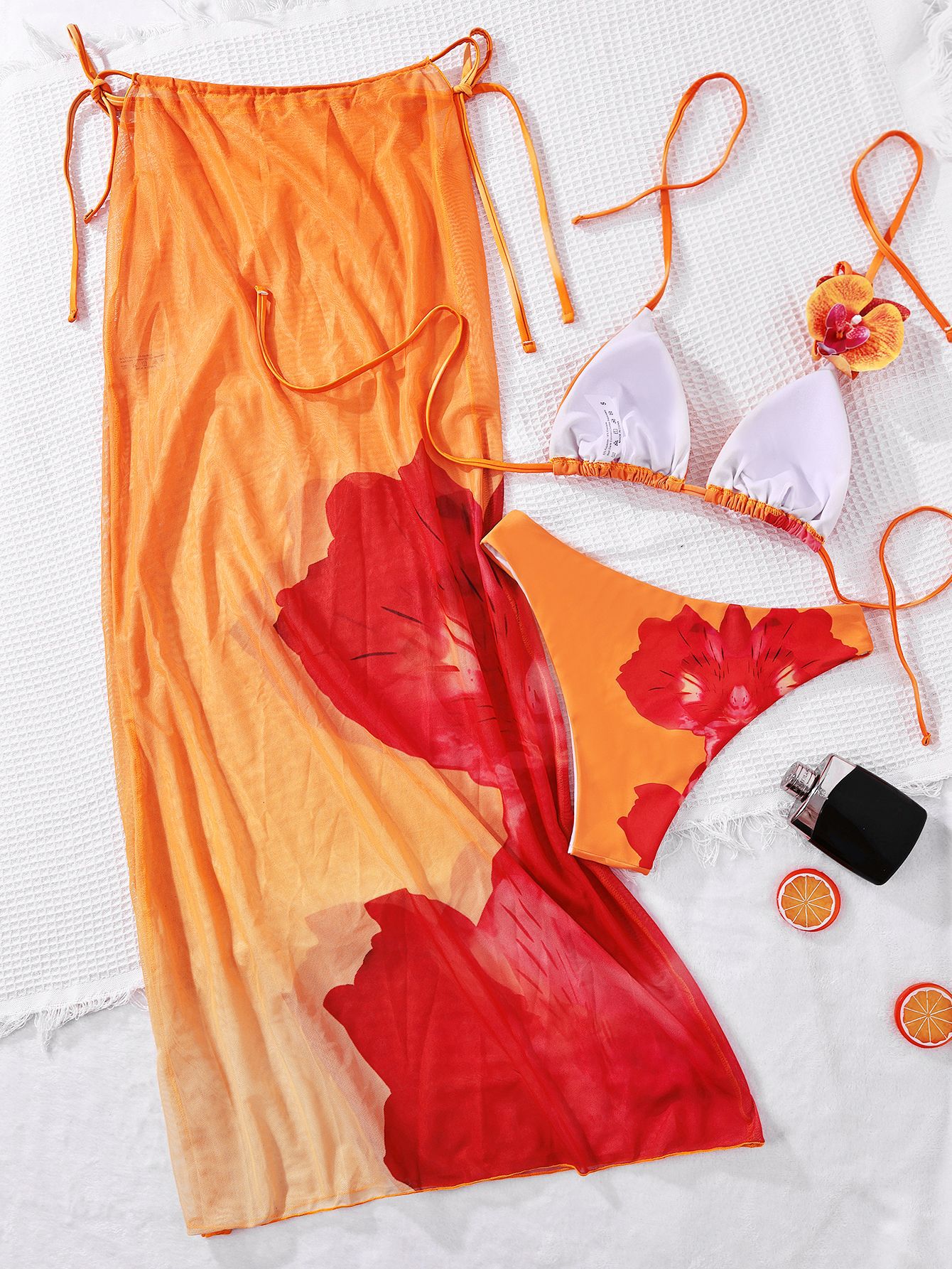 Multi-Color Triangle Bikini Set