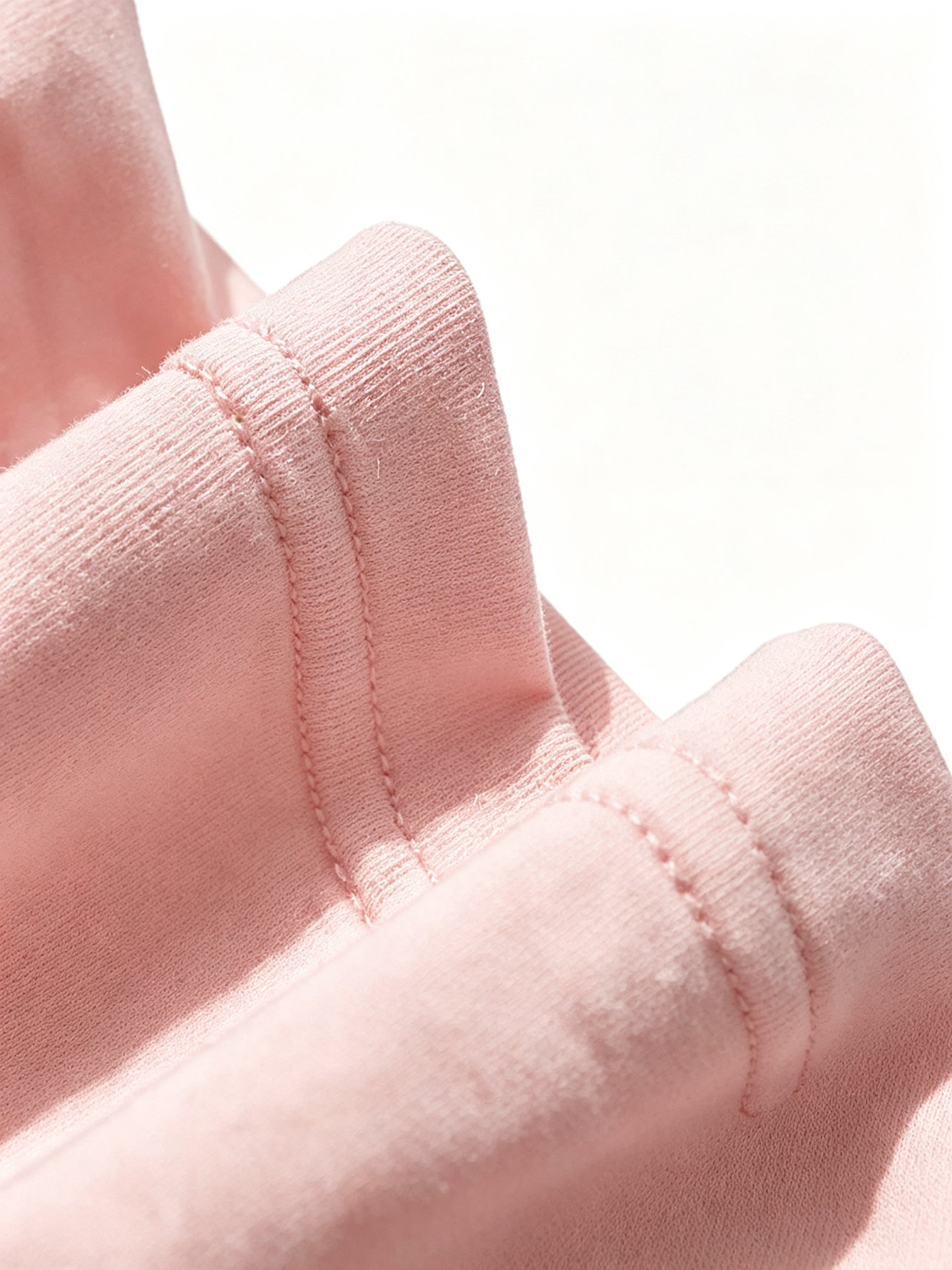 Light Pink Atlas Print Cotton T-Shirt