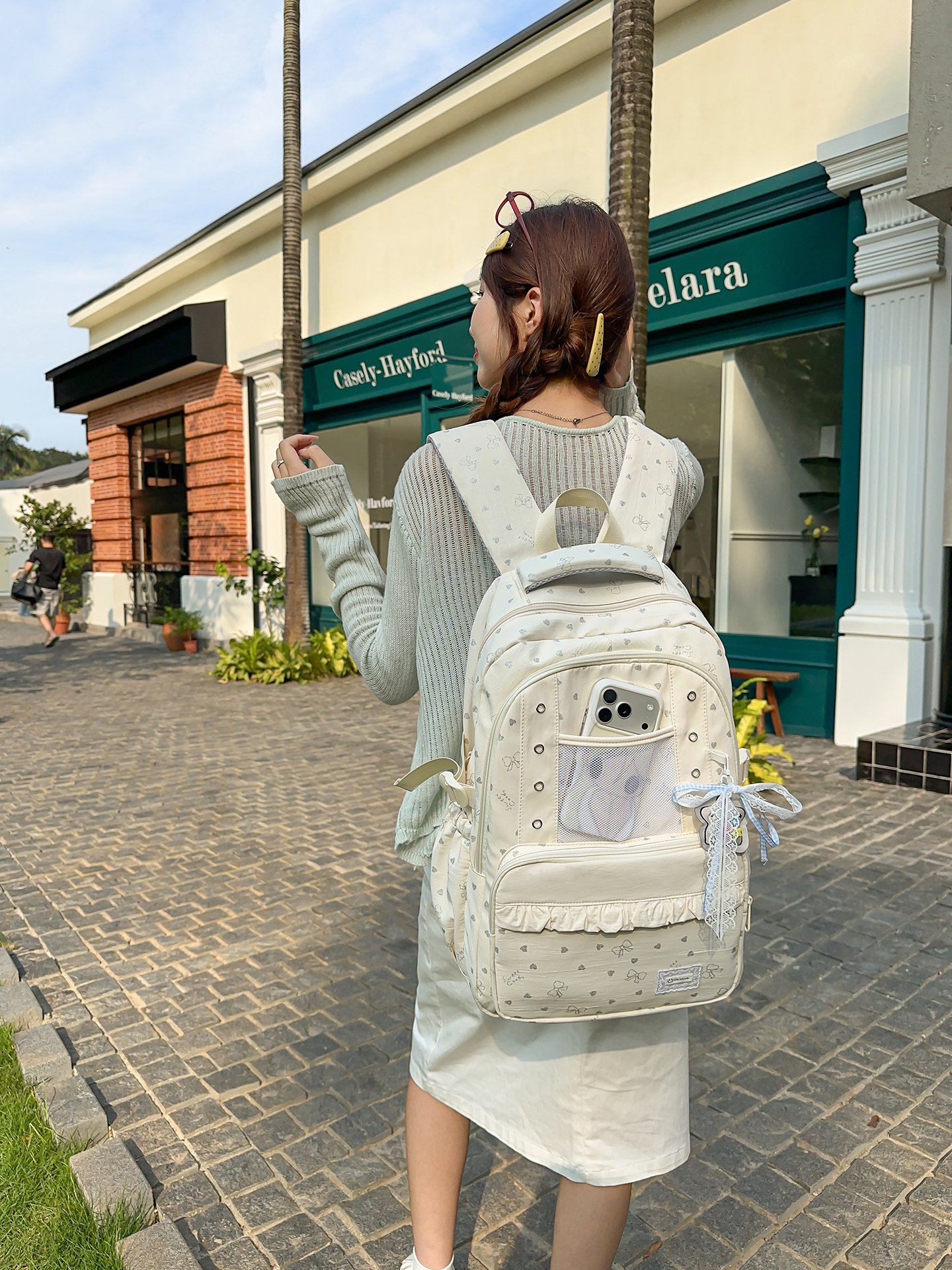 Off-White Plain Backpack
