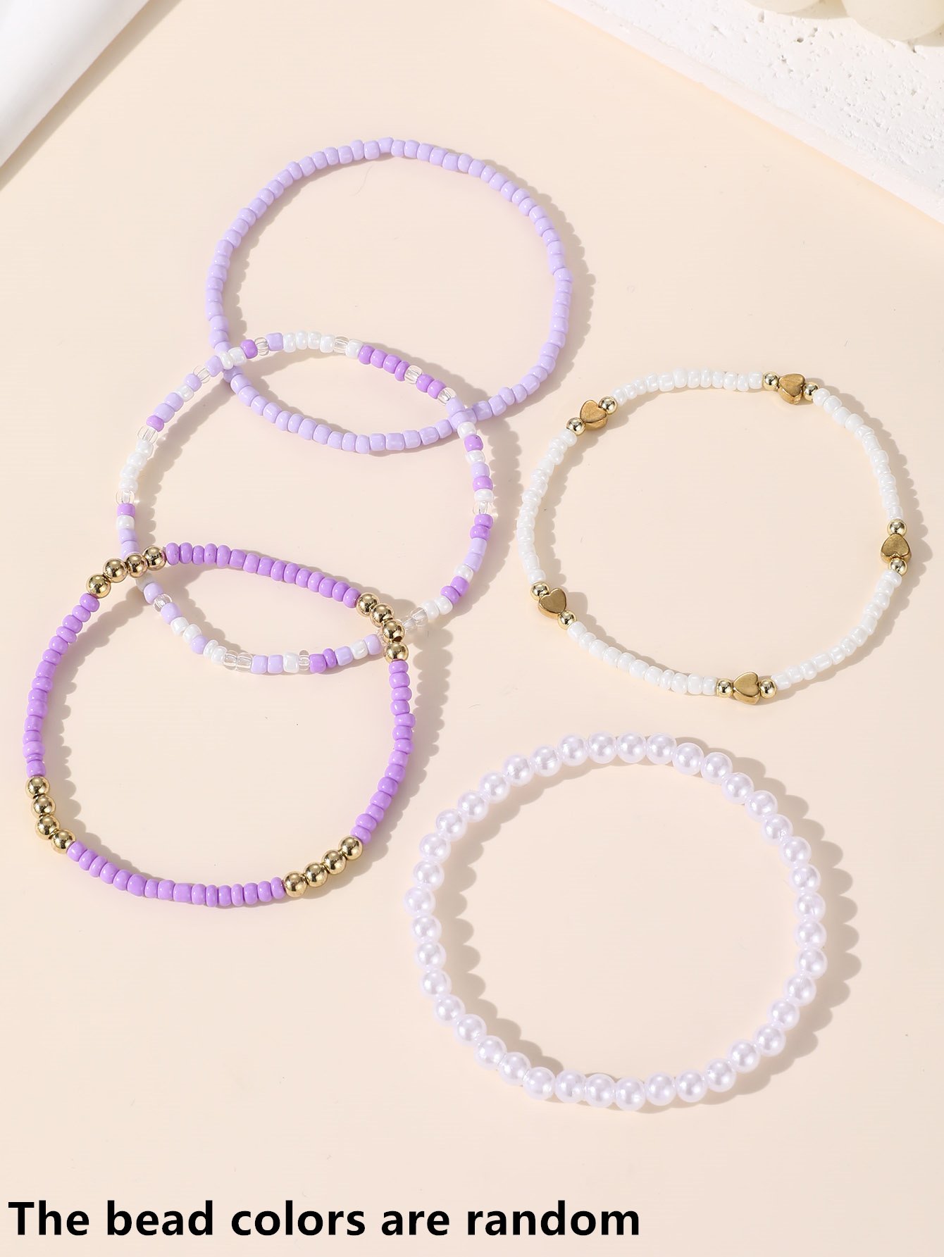 Multi-Beaded Anklet Set