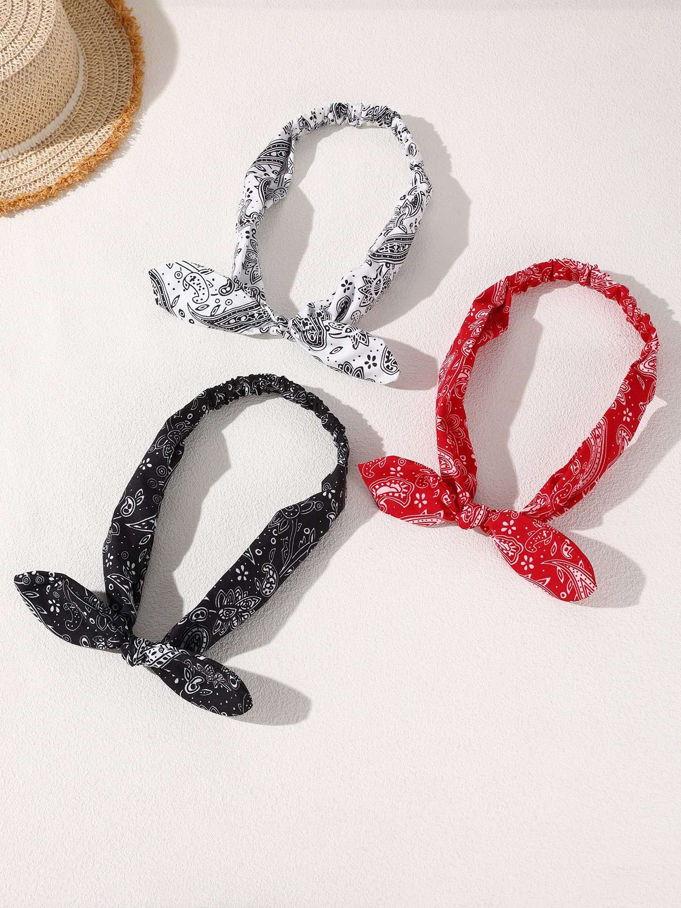 Paisley Knot Headband Set
