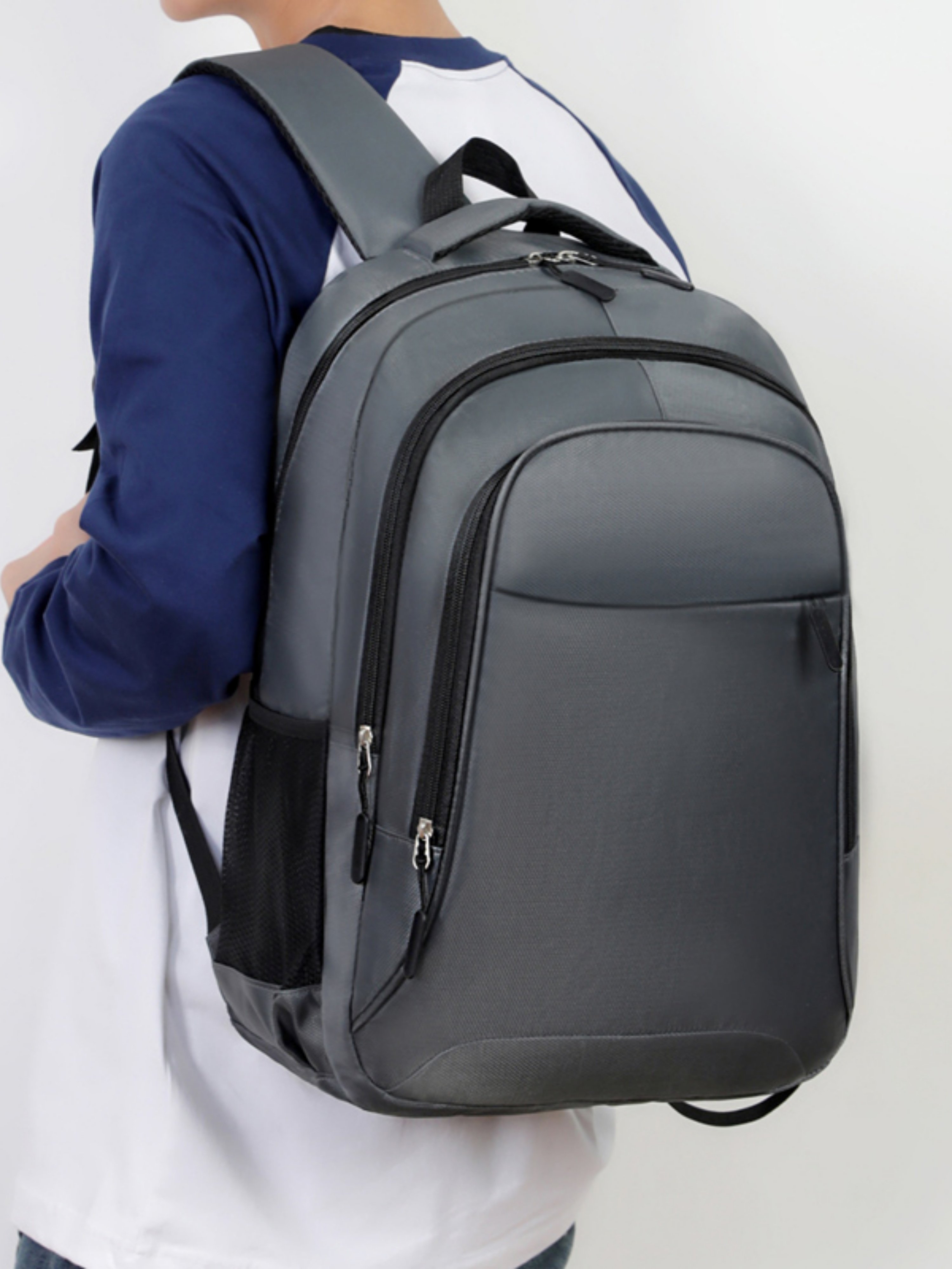 Grey Backpack - Durable and Versatile