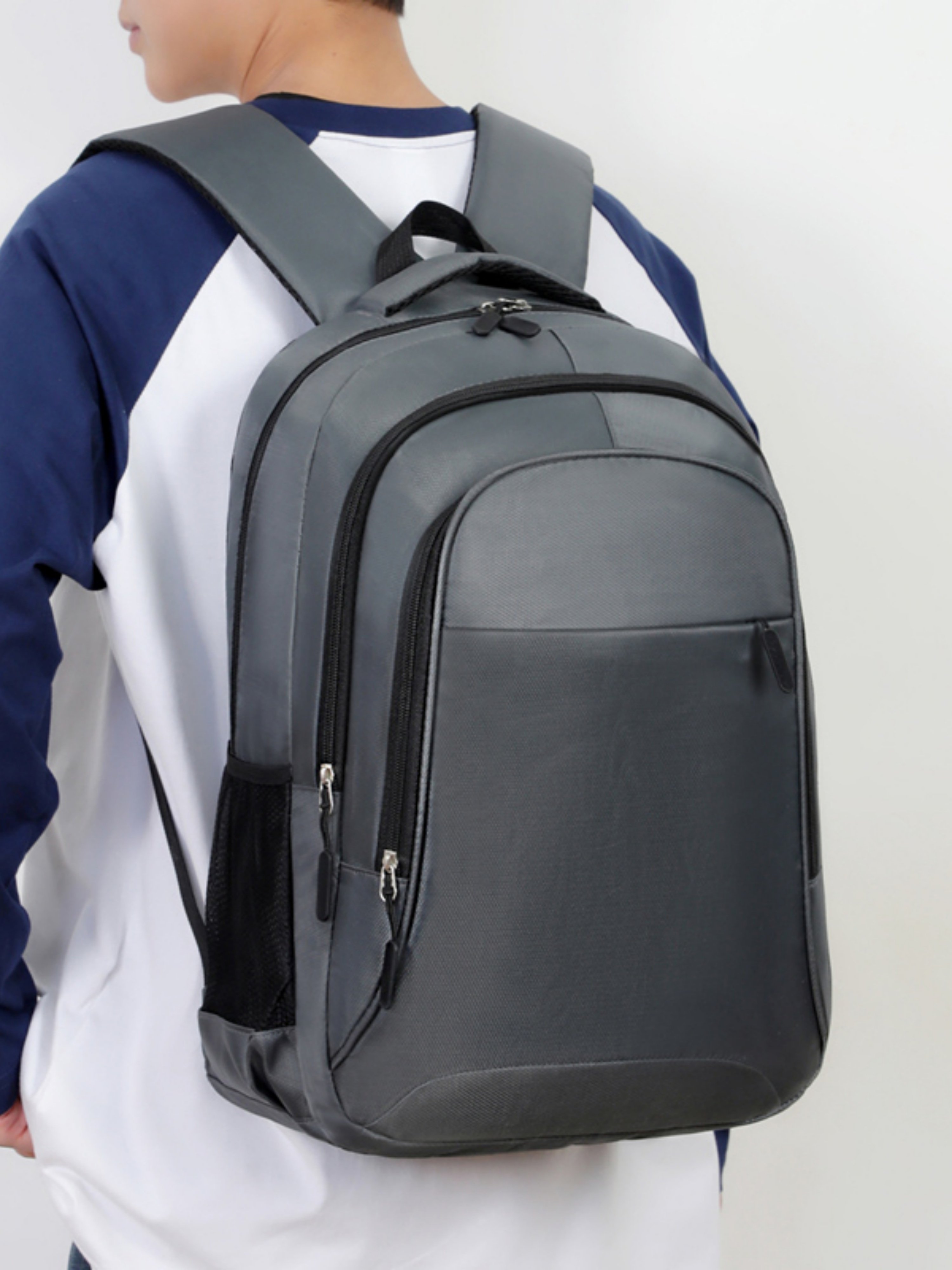 Grey Backpack - Durable and Versatile