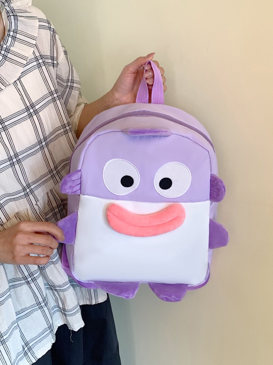 White Cartoon Backpack 