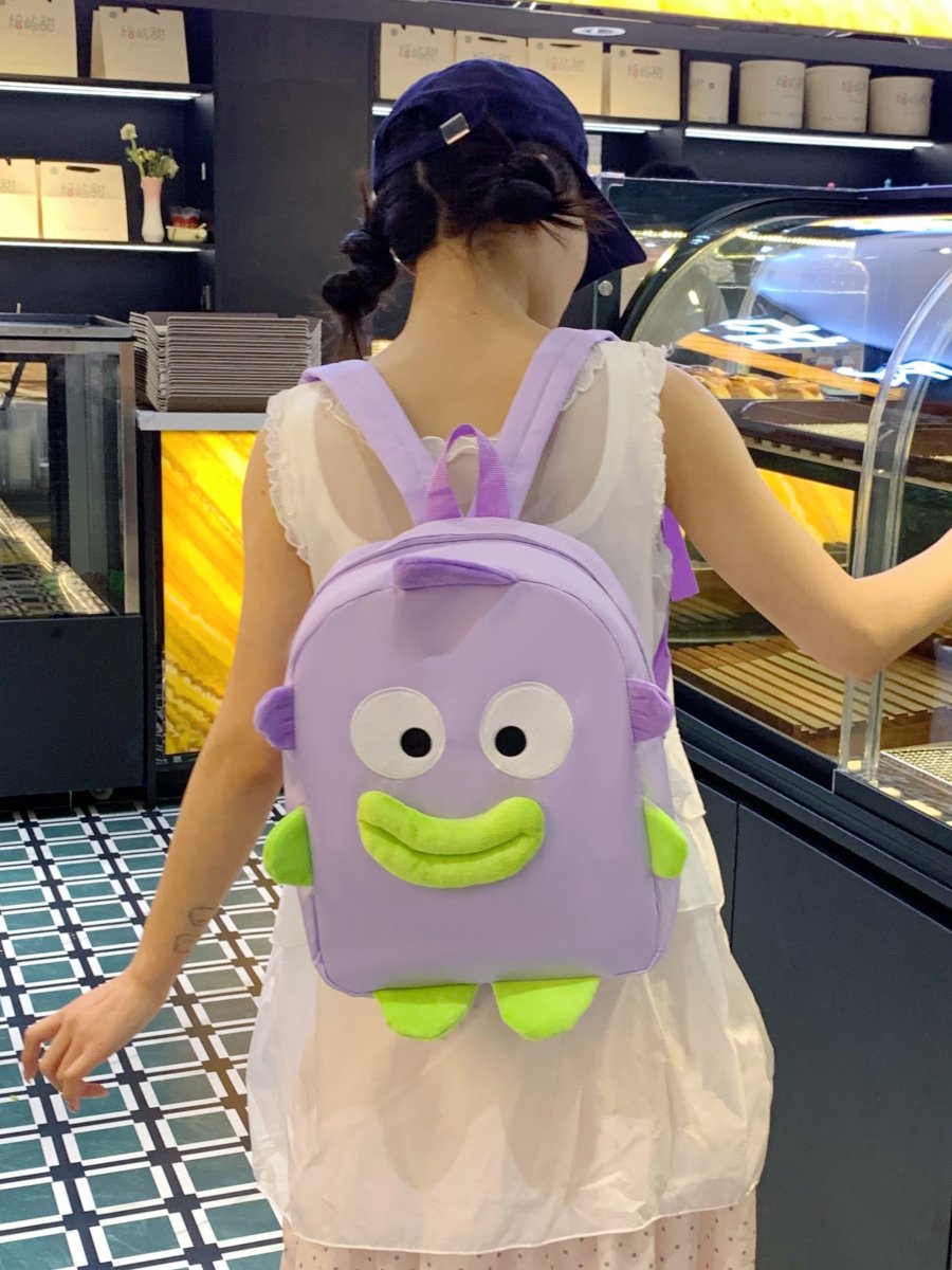 Purple Monster Mini Backpack
