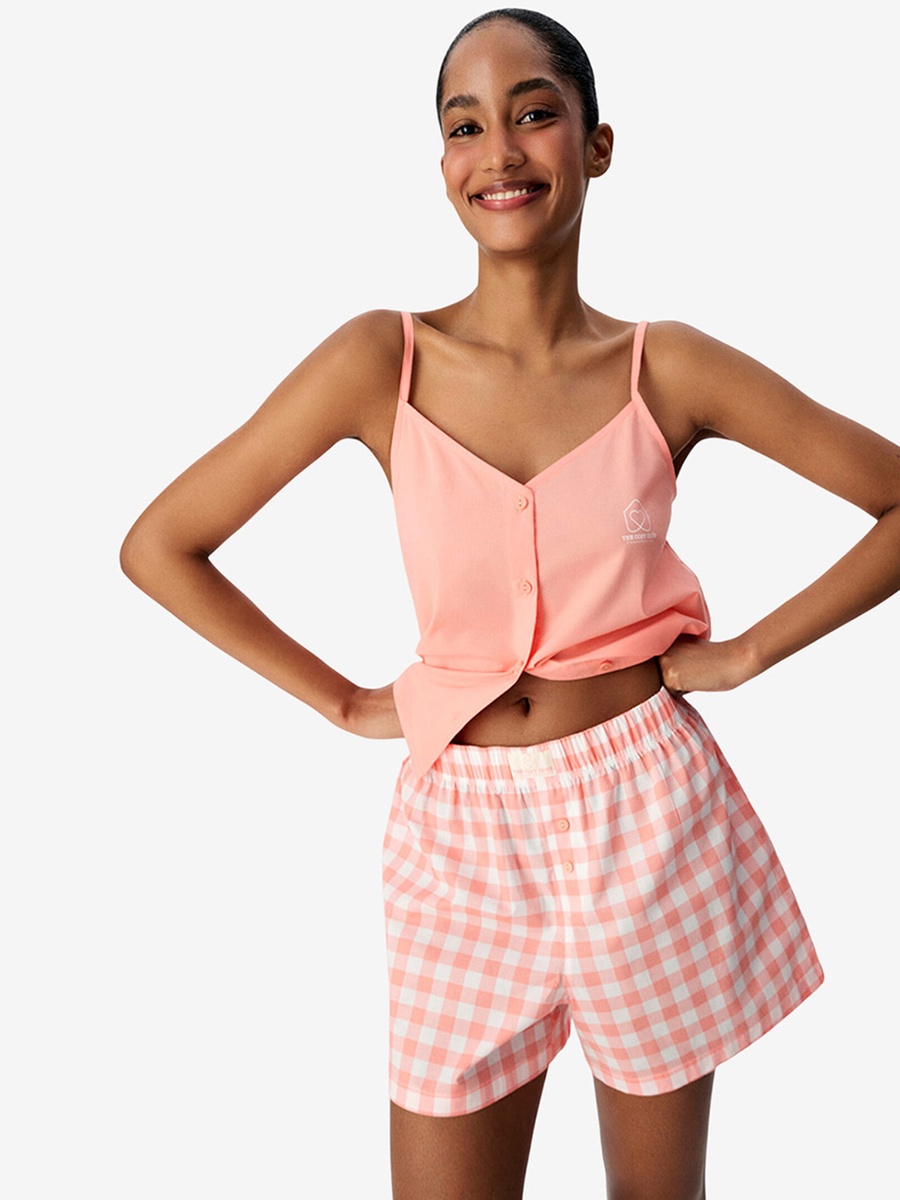 Pink Soft Cotton Camisole