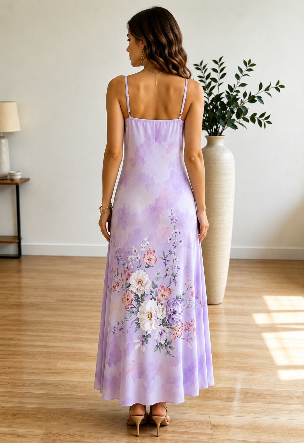 Spaghetti Strap Maxi Dress