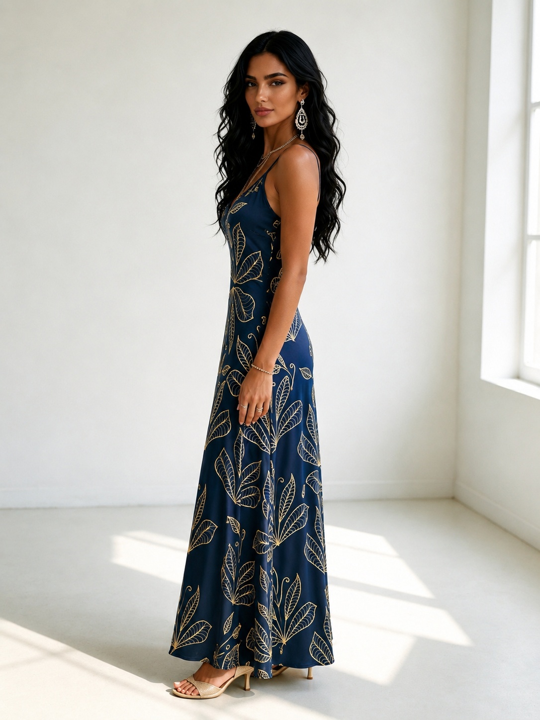 Spaghetti Strap Maxi Dress