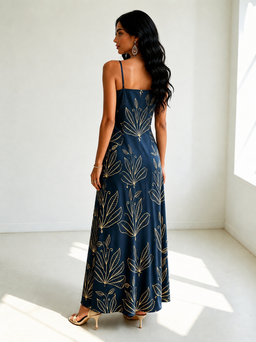 Spaghetti Strap Maxi Dress