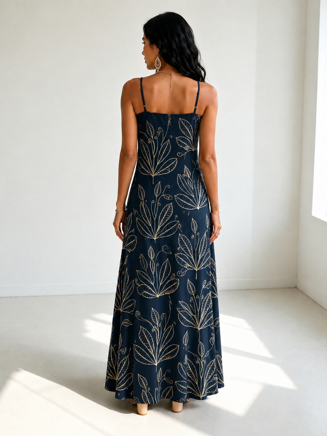 Spaghetti Strap Maxi Dress