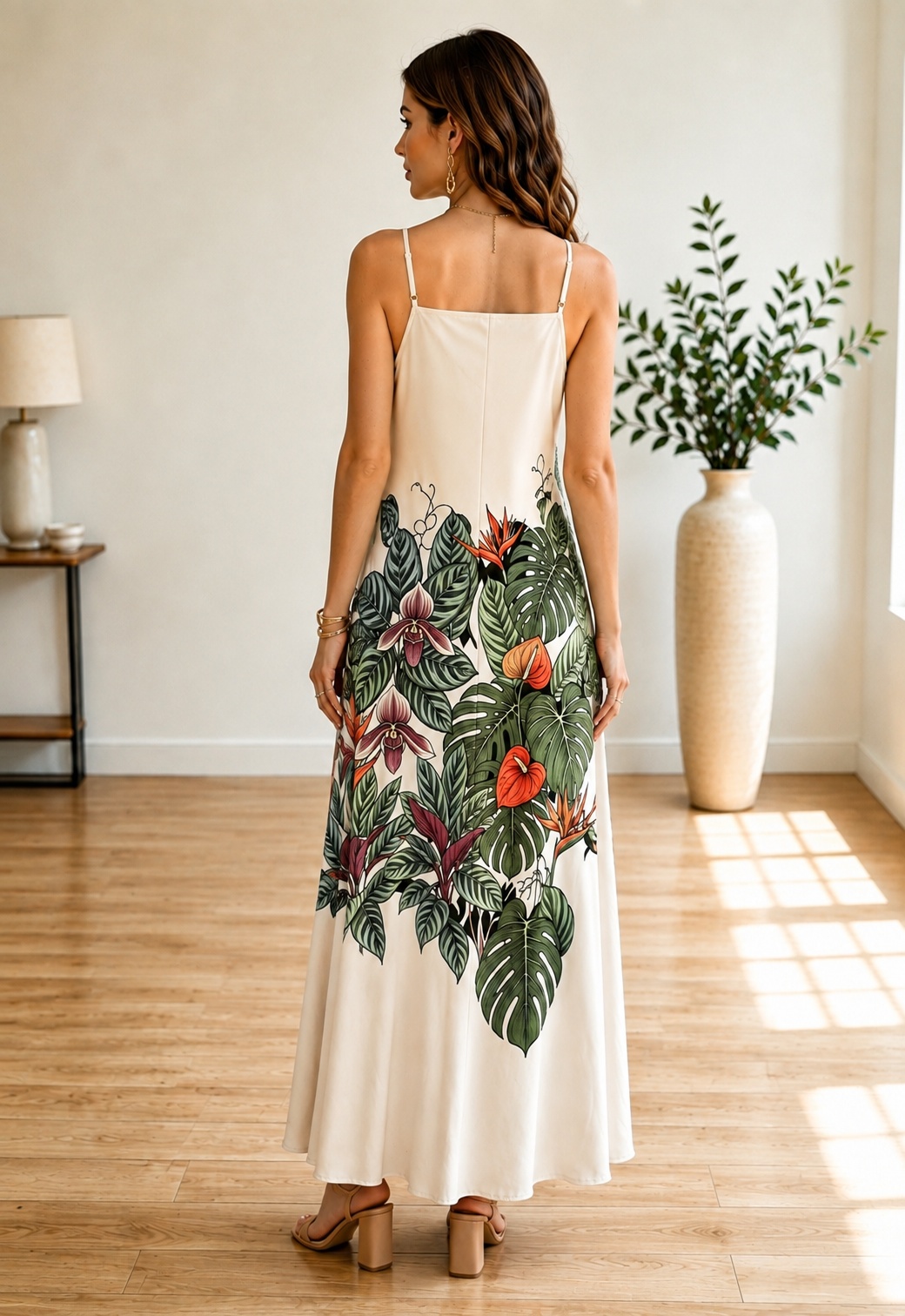 Spaghetti Strap Maxi Dress