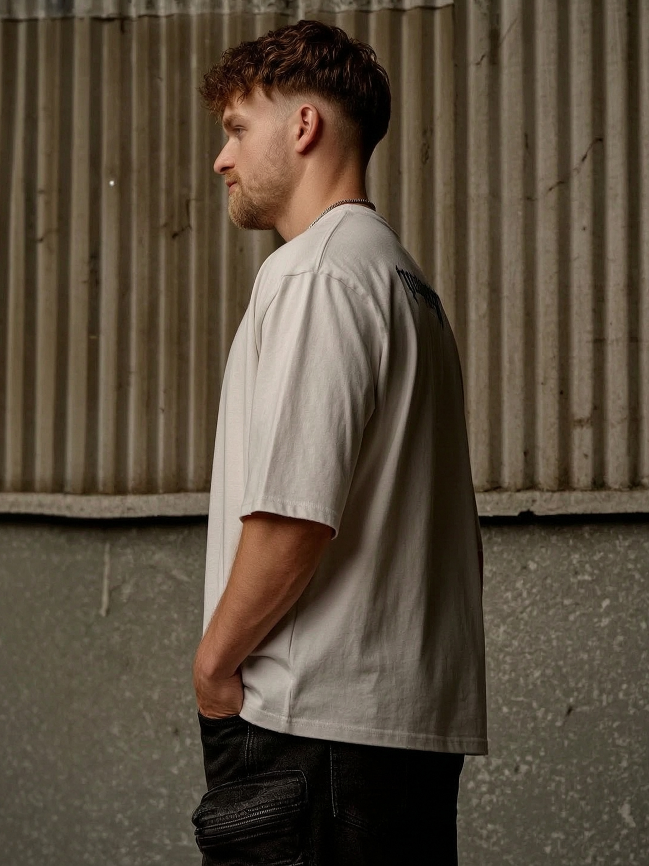 White Printed T-Shirt
