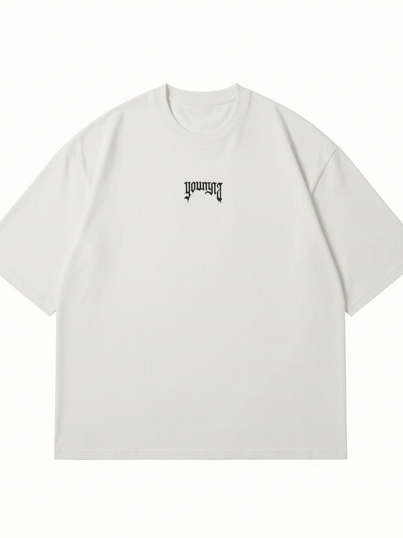 White Printed T-Shirt