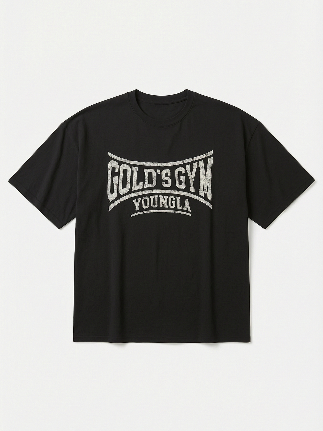 Black Printed T-Shirt