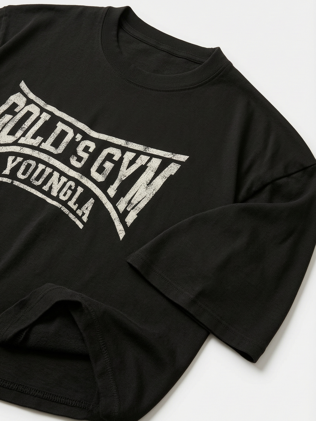 Black Printed T-Shirt
