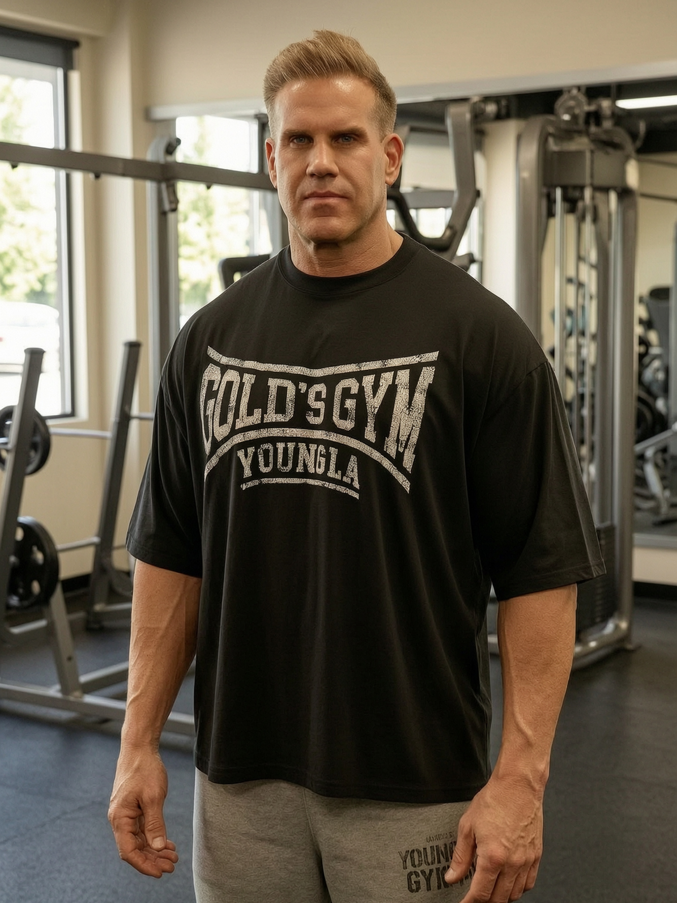 Black Printed T-Shirt