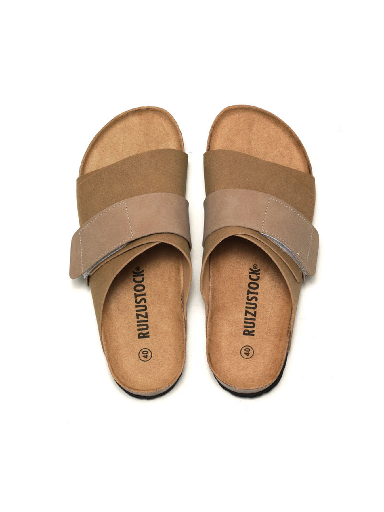 Tan Comfort Slides - Casual and Stylish Slip-On Sandals