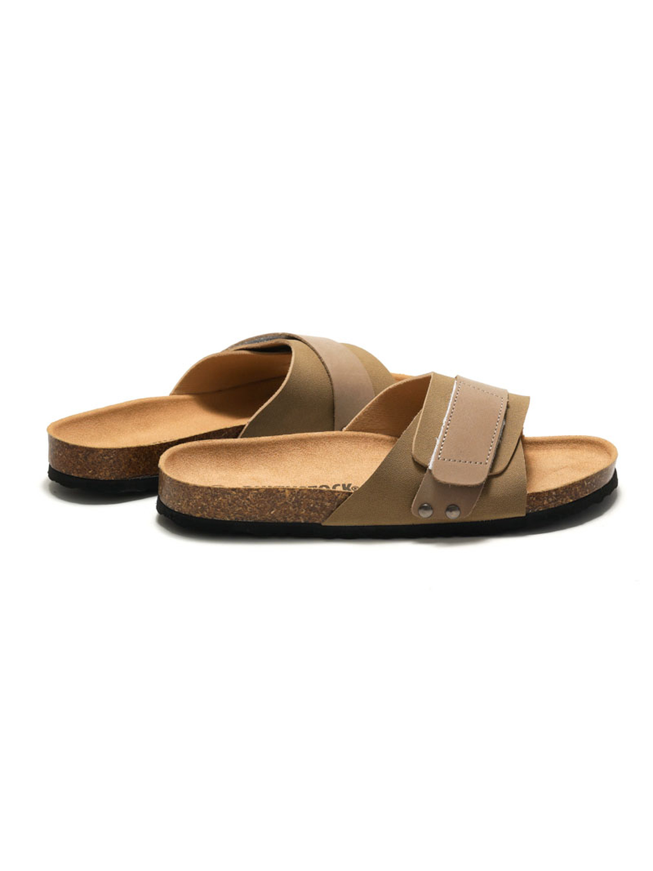 Beige Comfort Slides - Casual and Stylish Footwear