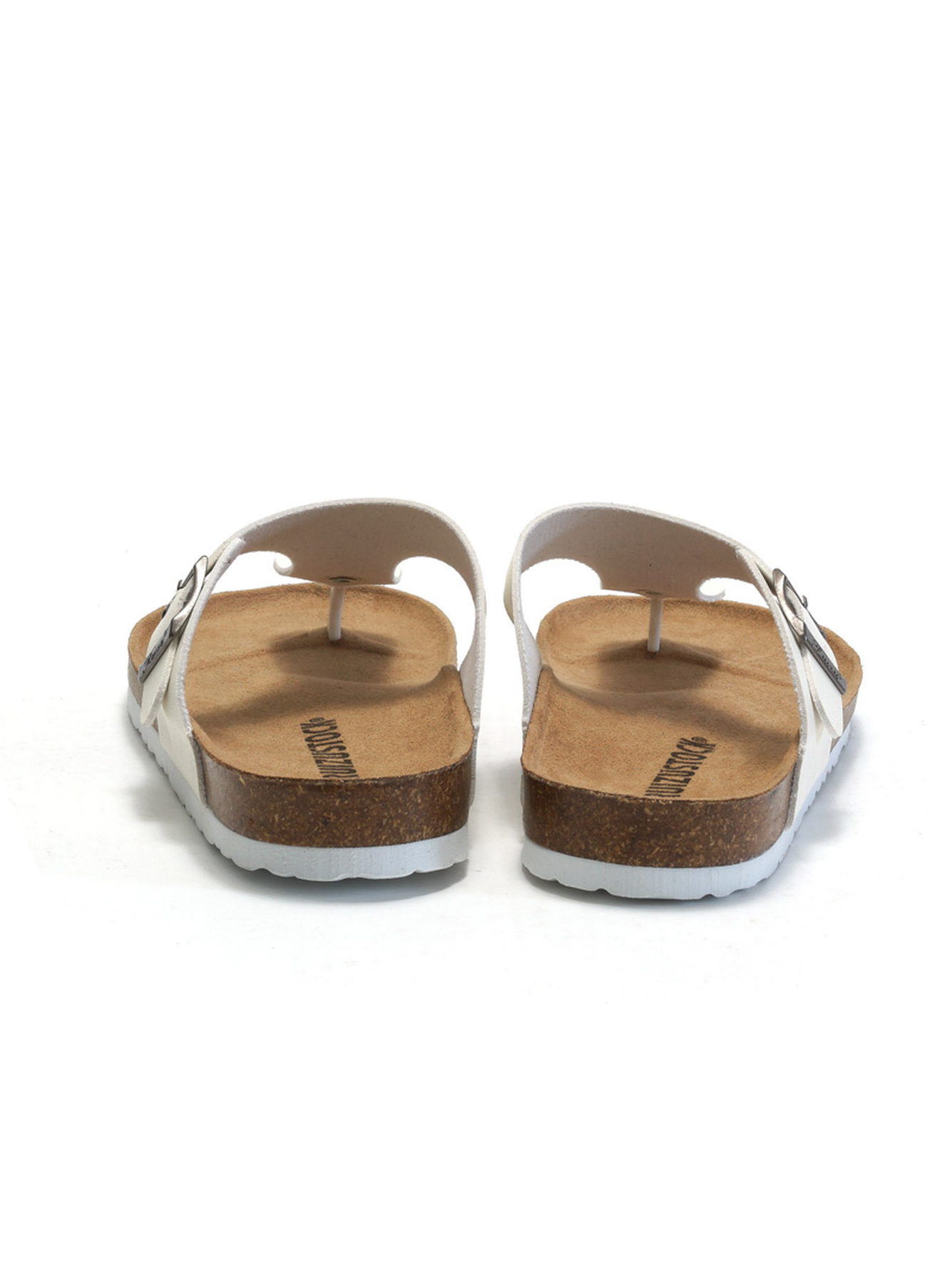 White Flip-Flop Sandals
