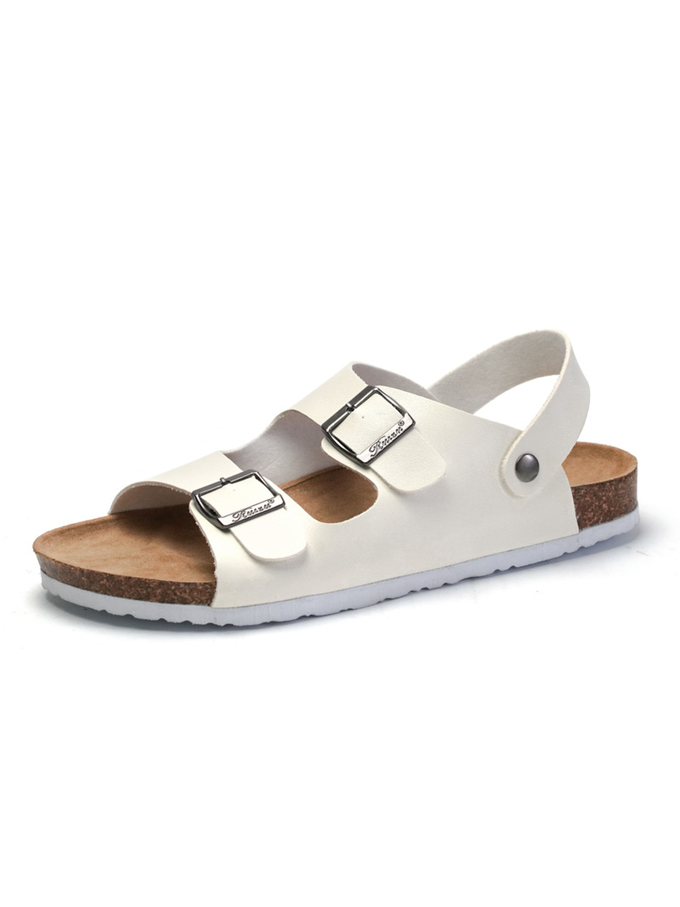 Off-White Buckle Strap Casual Sandals