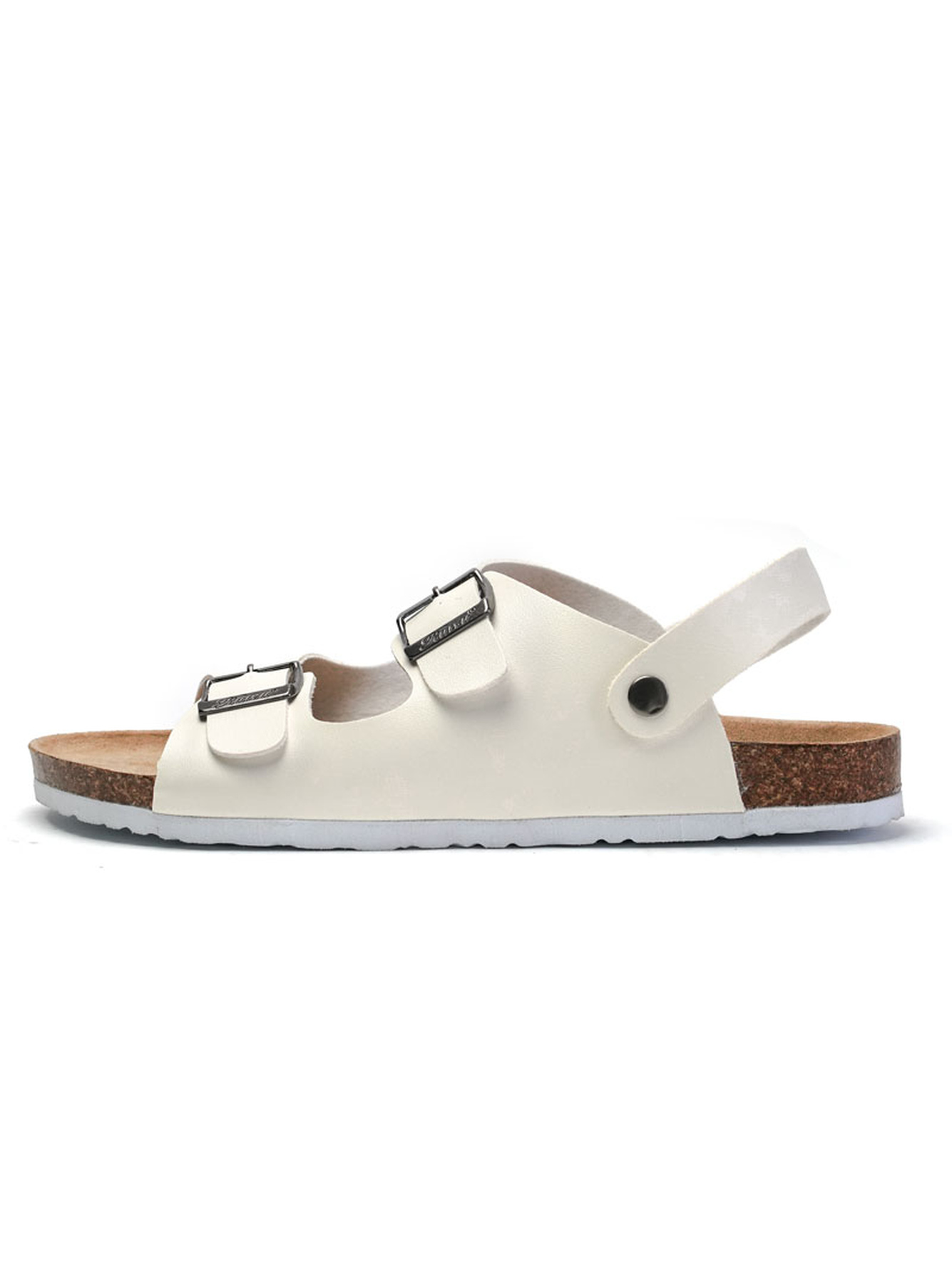 Off-White Buckle Strap Casual Sandals