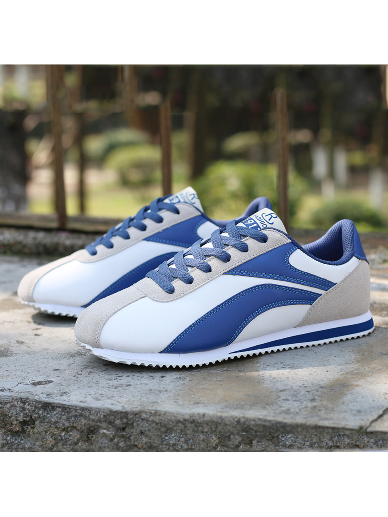 Multi-Color Sporty Sneakers - Casual and Comfortable Footwear