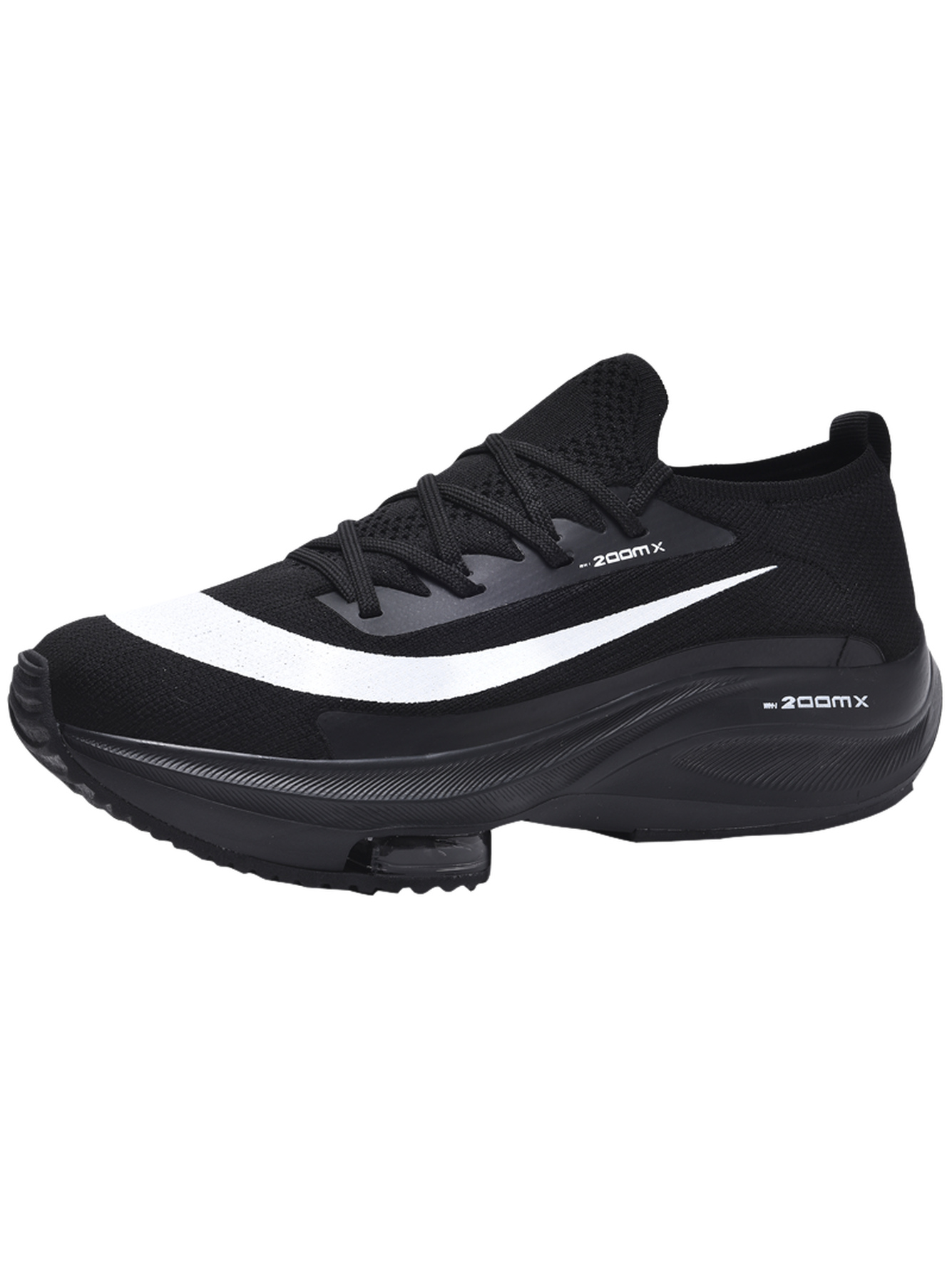 Black Performance Running Sneakers