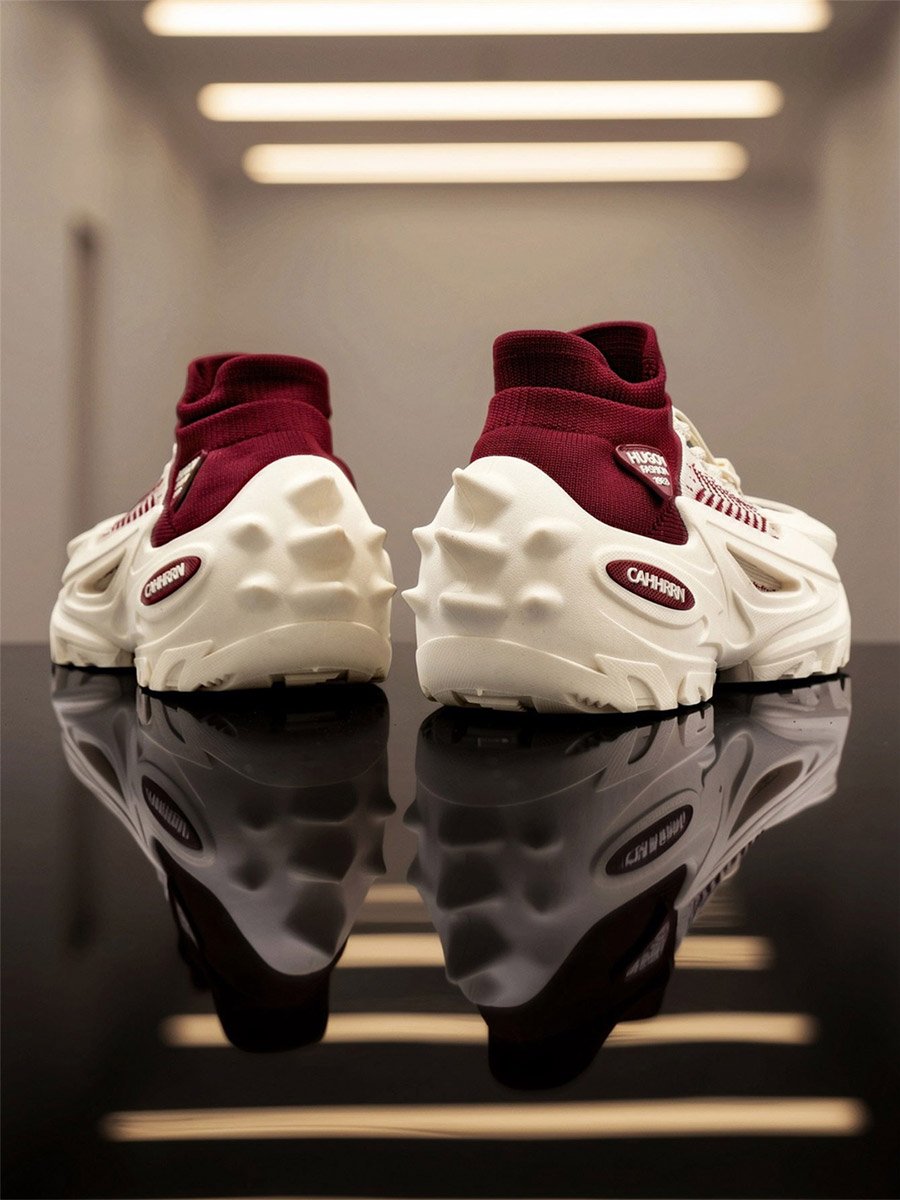 Men Beige HugoV Sport Sneakers
