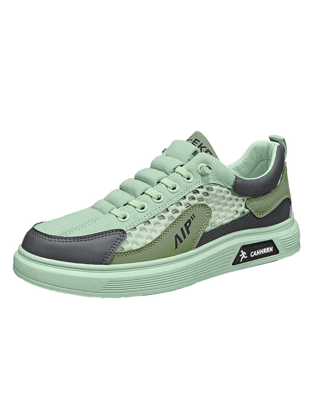 Mint Green Breathable Mesh Sneakers