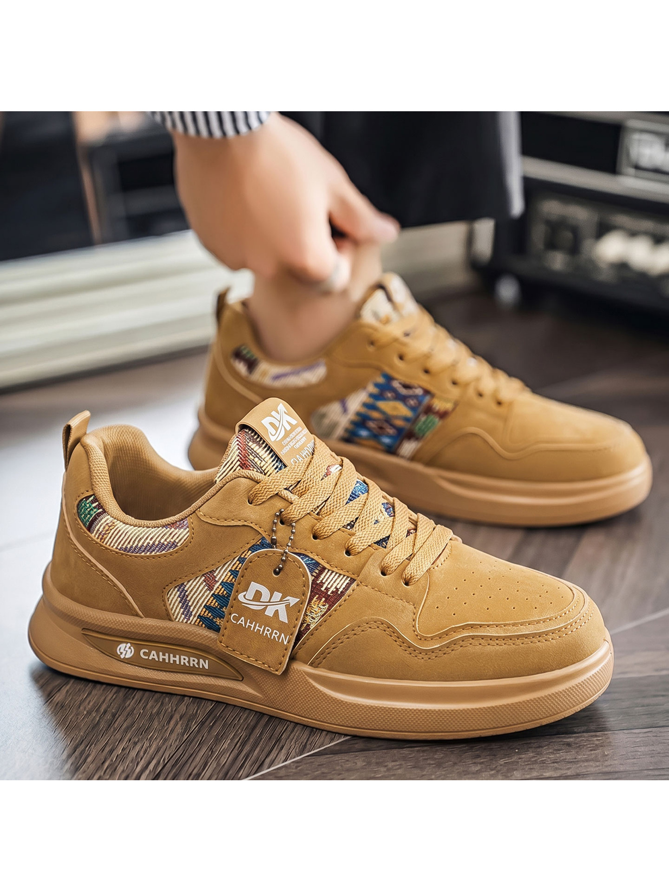 Desert Yellow Casual Sneakers