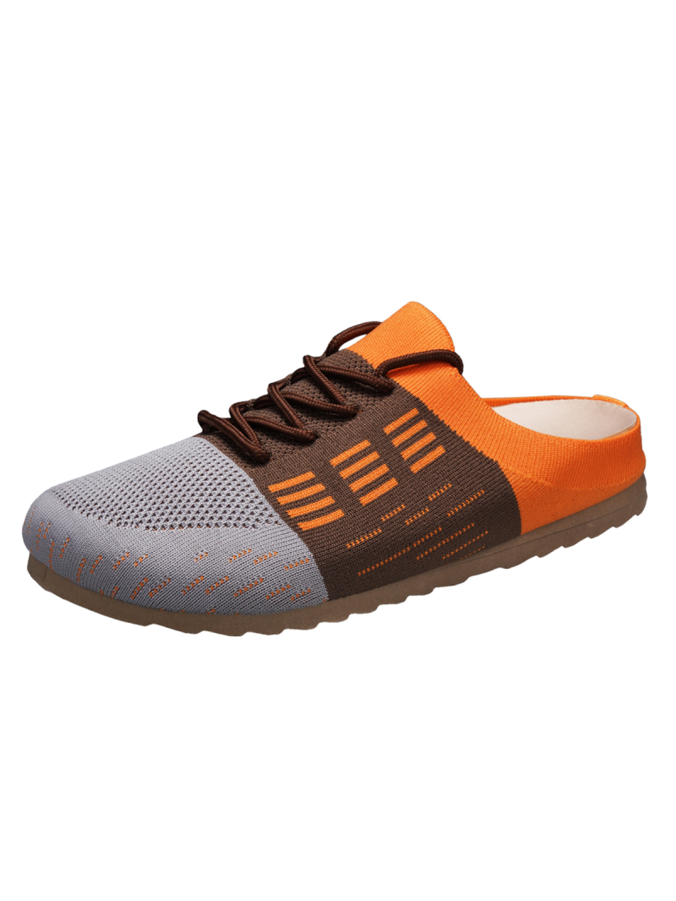 Multi-Color Knit Slip-On Casual Shoes