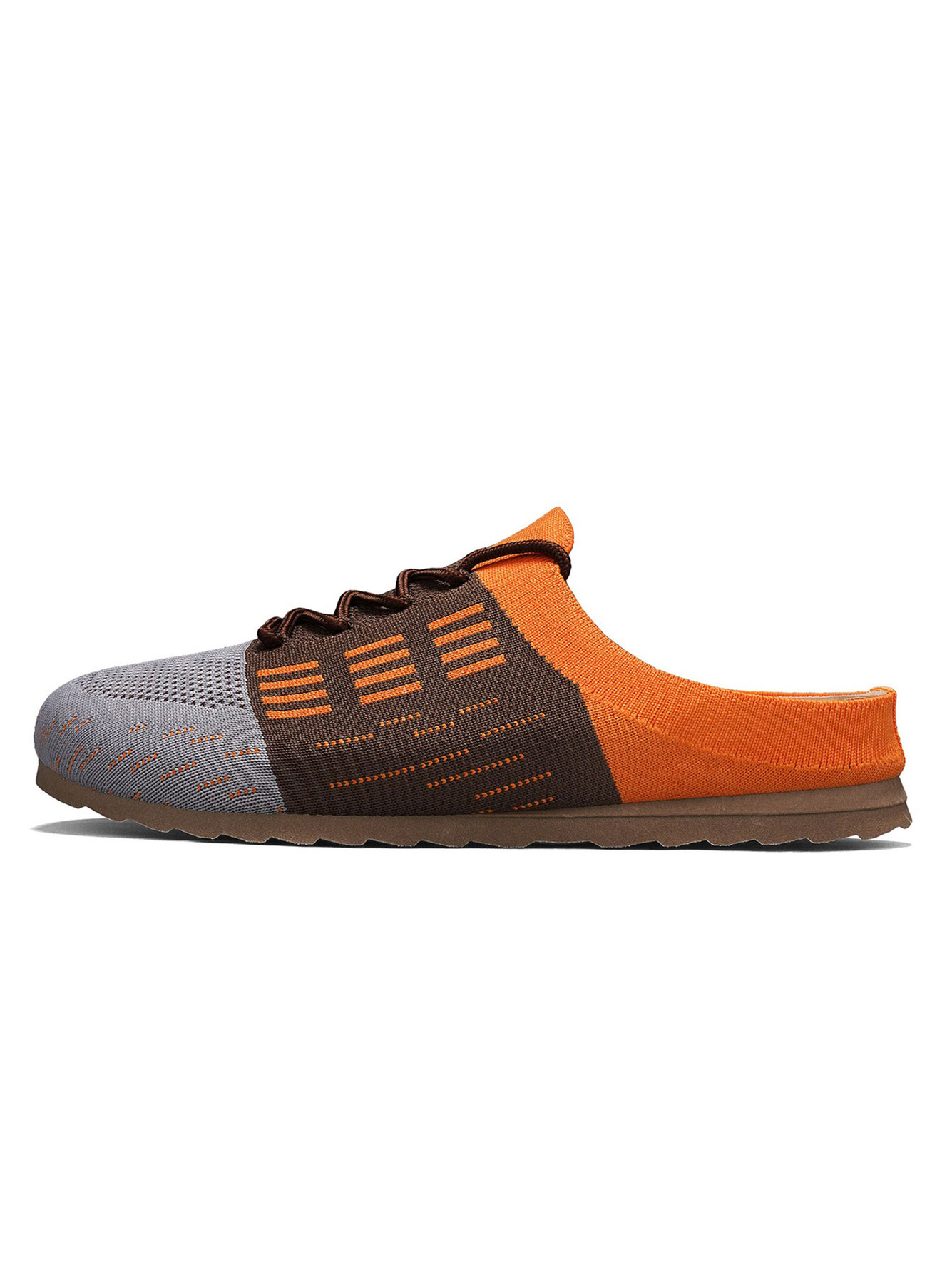 Multi-Color Knit Slip-On Casual Shoes
