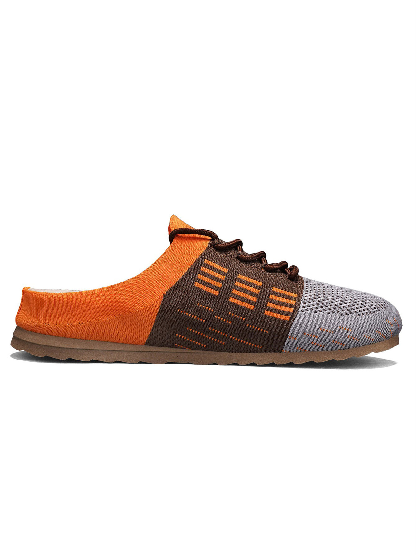 Multi-Color Knit Slip-On Casual Shoes